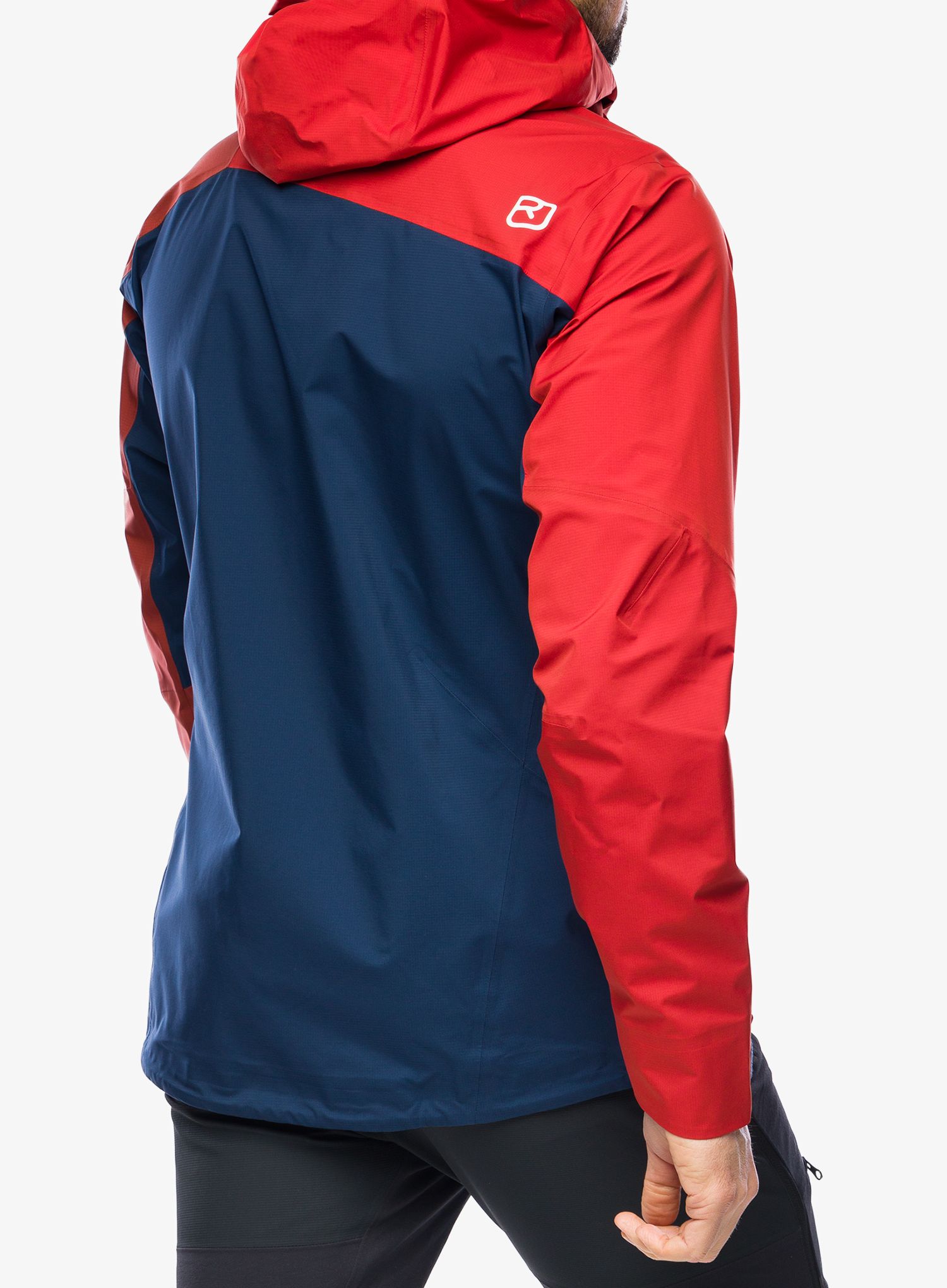 Bunda s membránou Ortovox Westalpen 3L Light Jacket - deep ocean