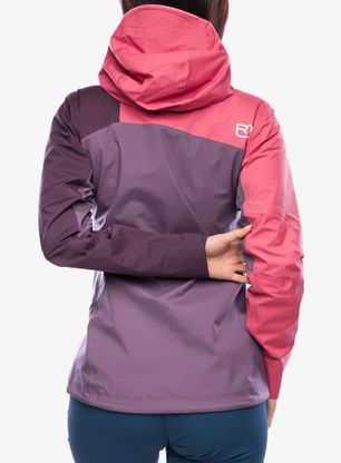 Dámská bunda na hory Ortovox Westalpen 3L Light Jacket - wild berry