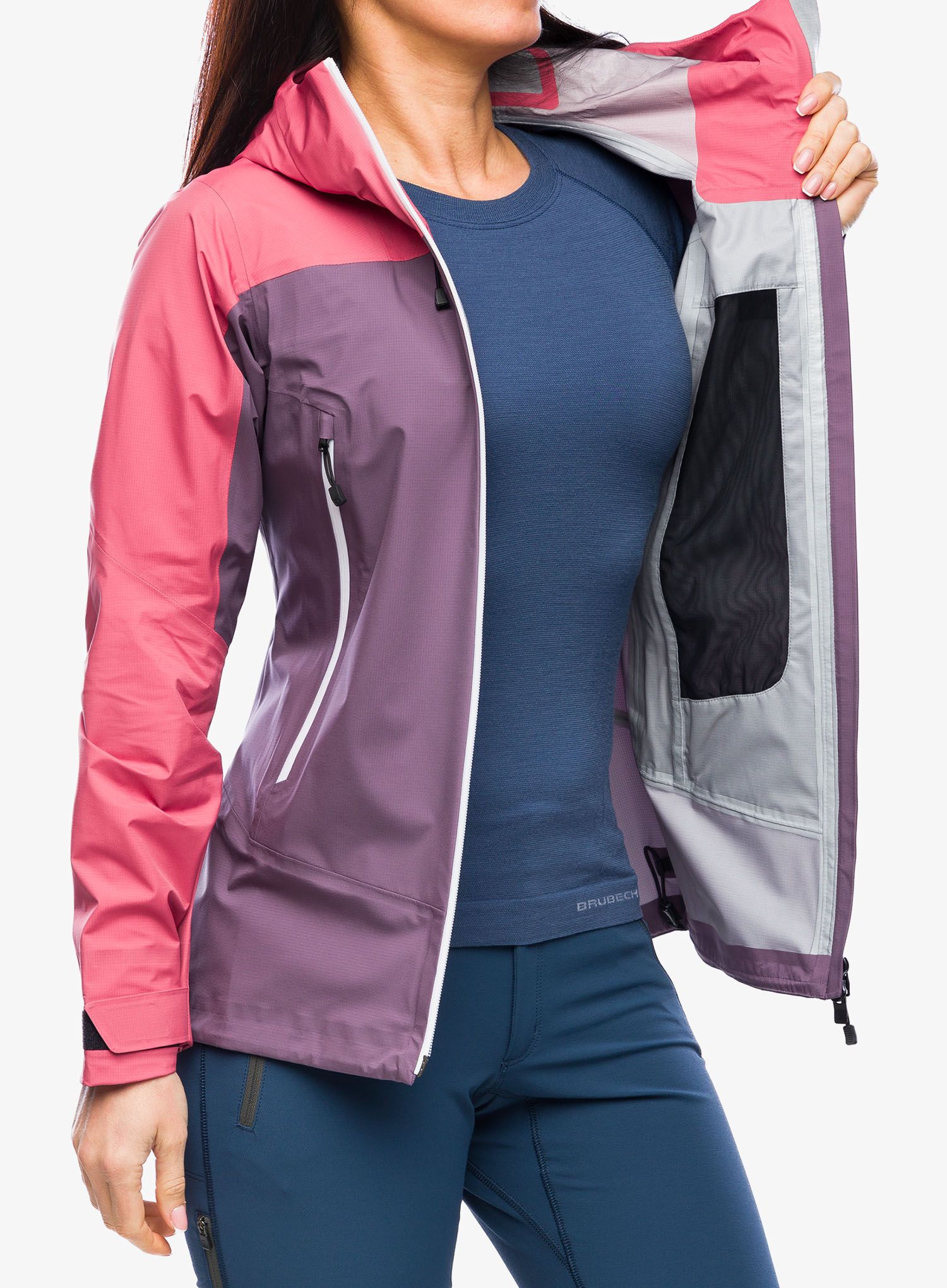 Dámská bunda na hory Ortovox Westalpen 3L Light Jacket - wild berry