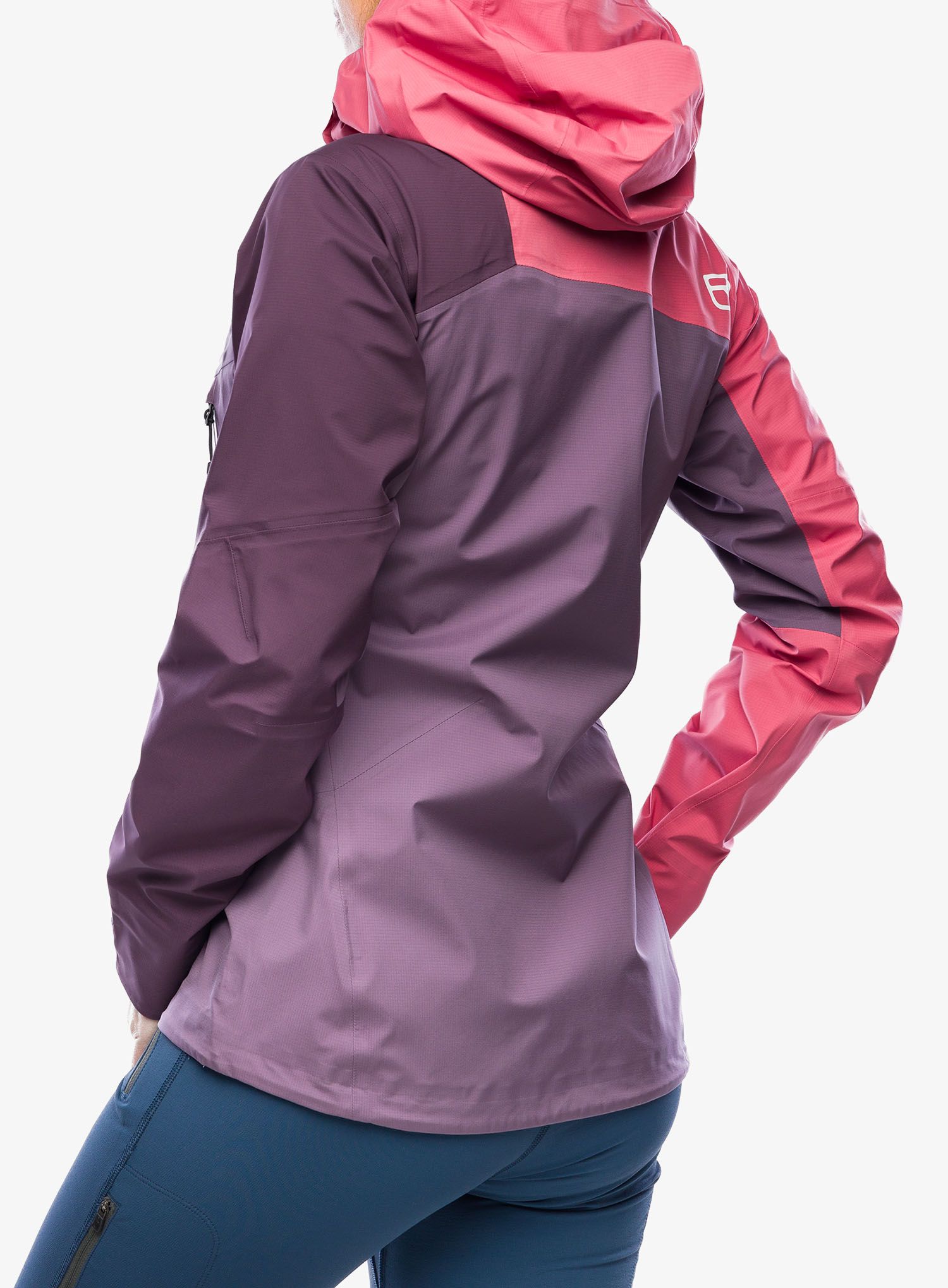 Dámská bunda na hory Ortovox Westalpen 3L Light Jacket - wild berry