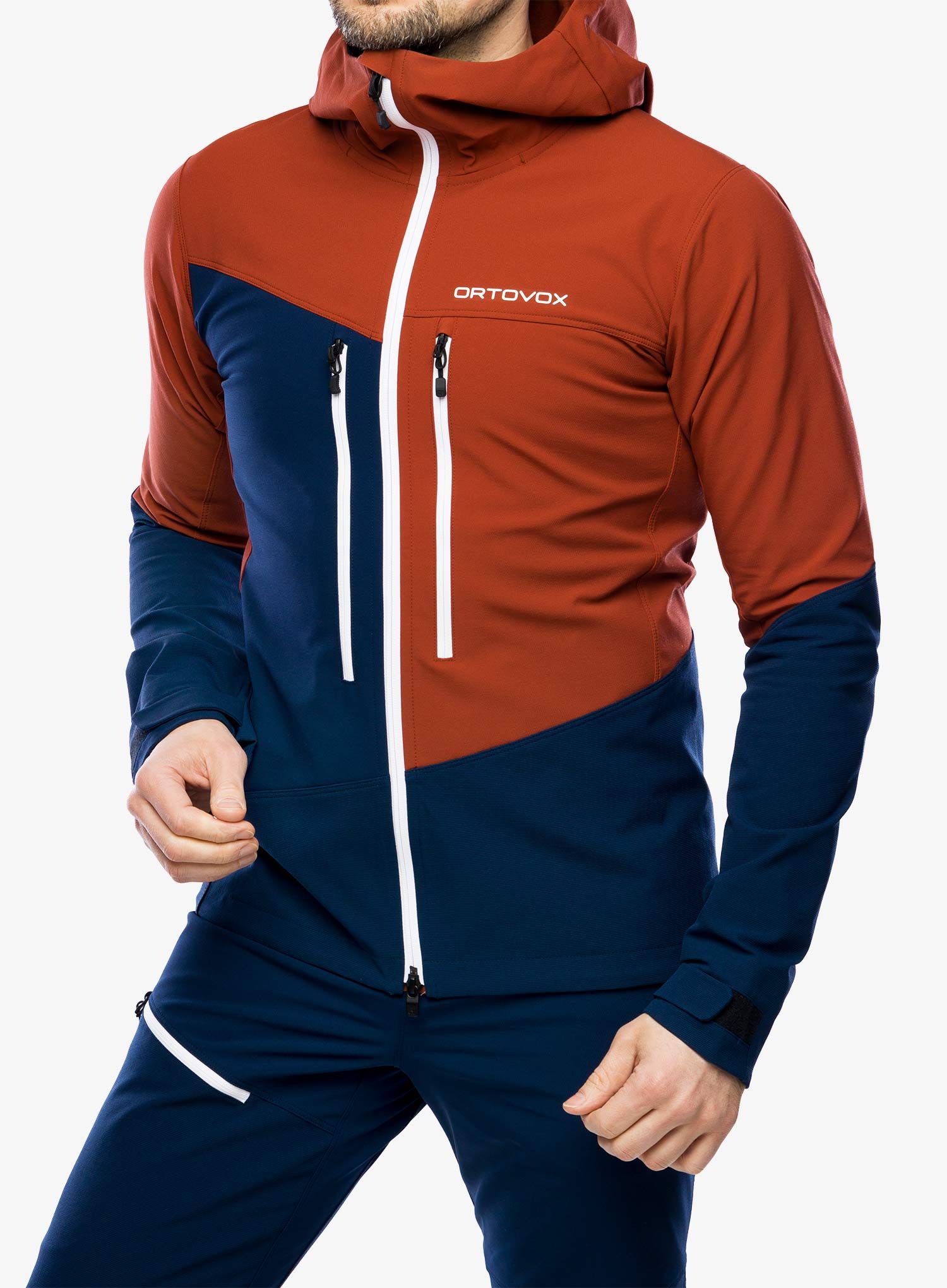 Bunda Ortovox Westalpen Softshell Jacket - clay orange