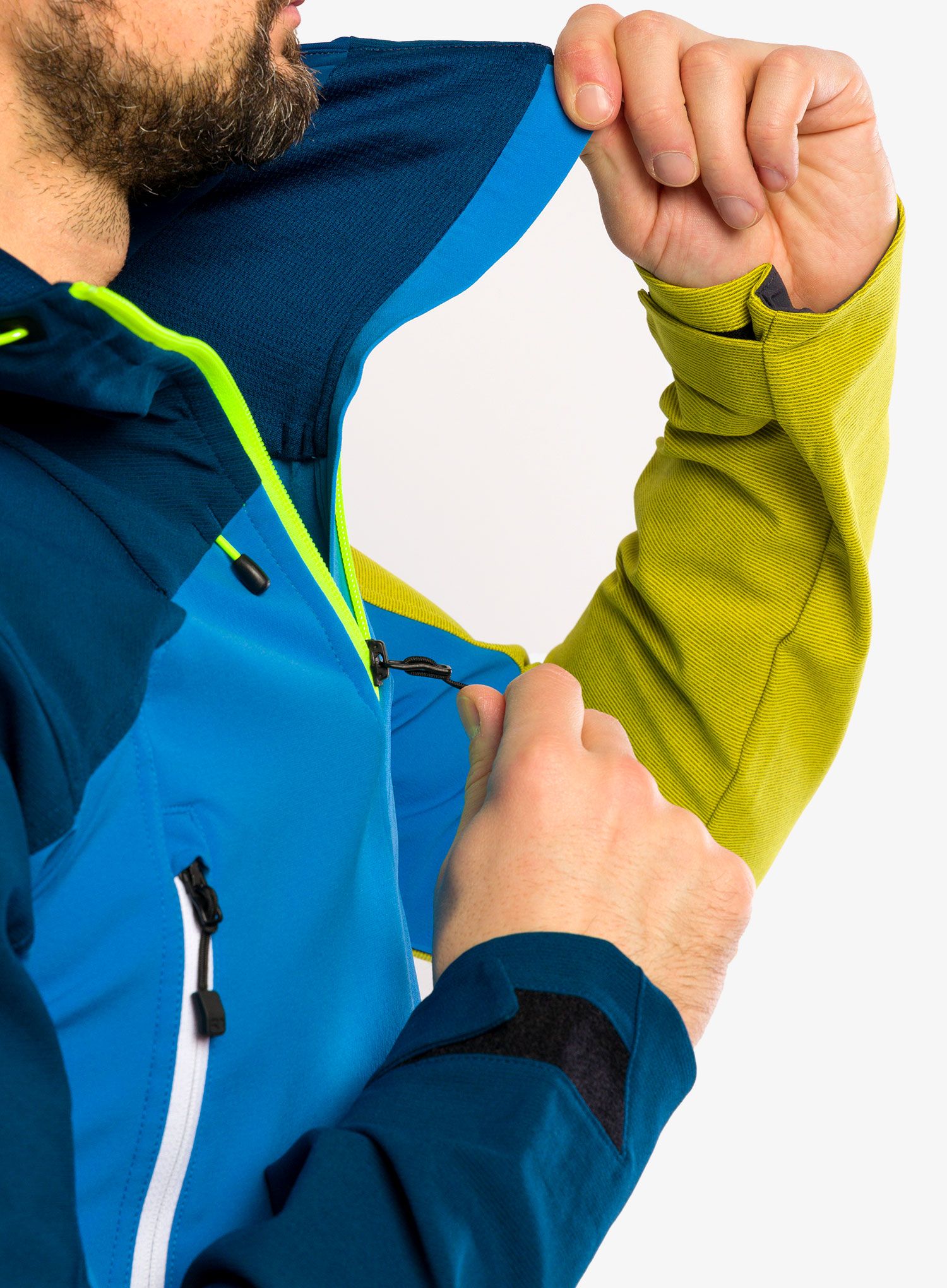 Softshellová bunda Ortovox Westalpen Softshell Jacket - heritage blue