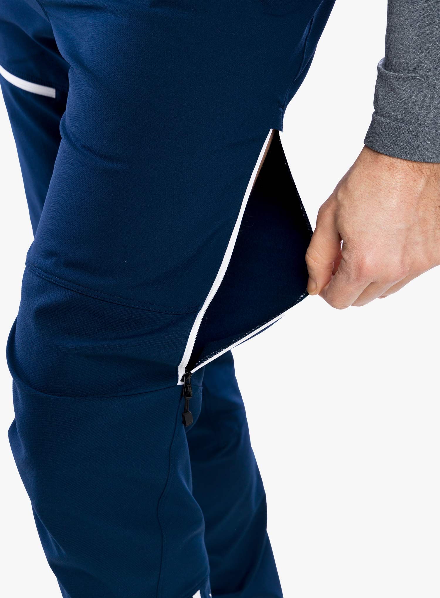 Kalhoty na hory Ortovox Westalpen Softshell Pants - deep ocean