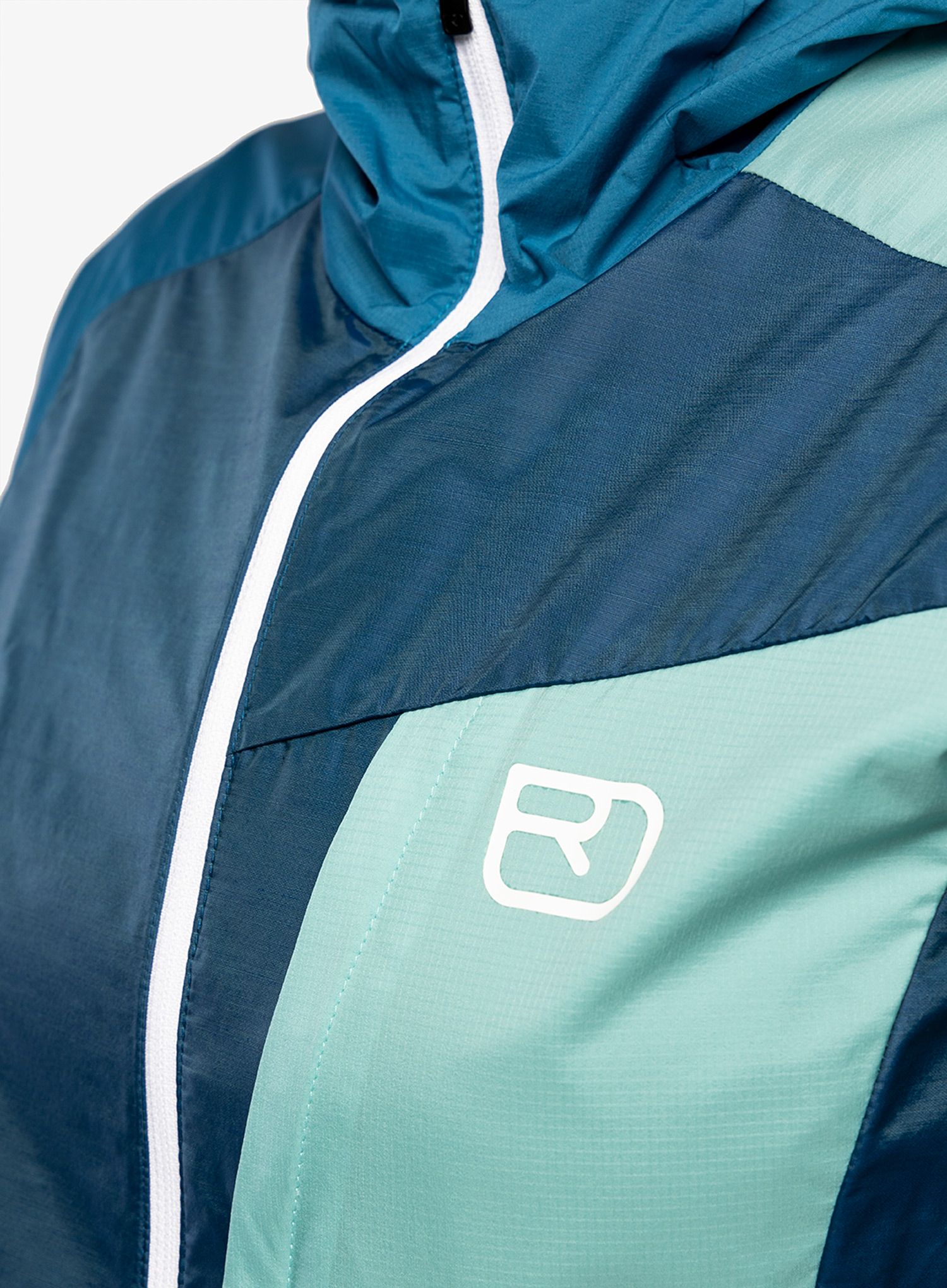 Větrovka dámská Ortovox Windbreaker Jacket - petrol blue