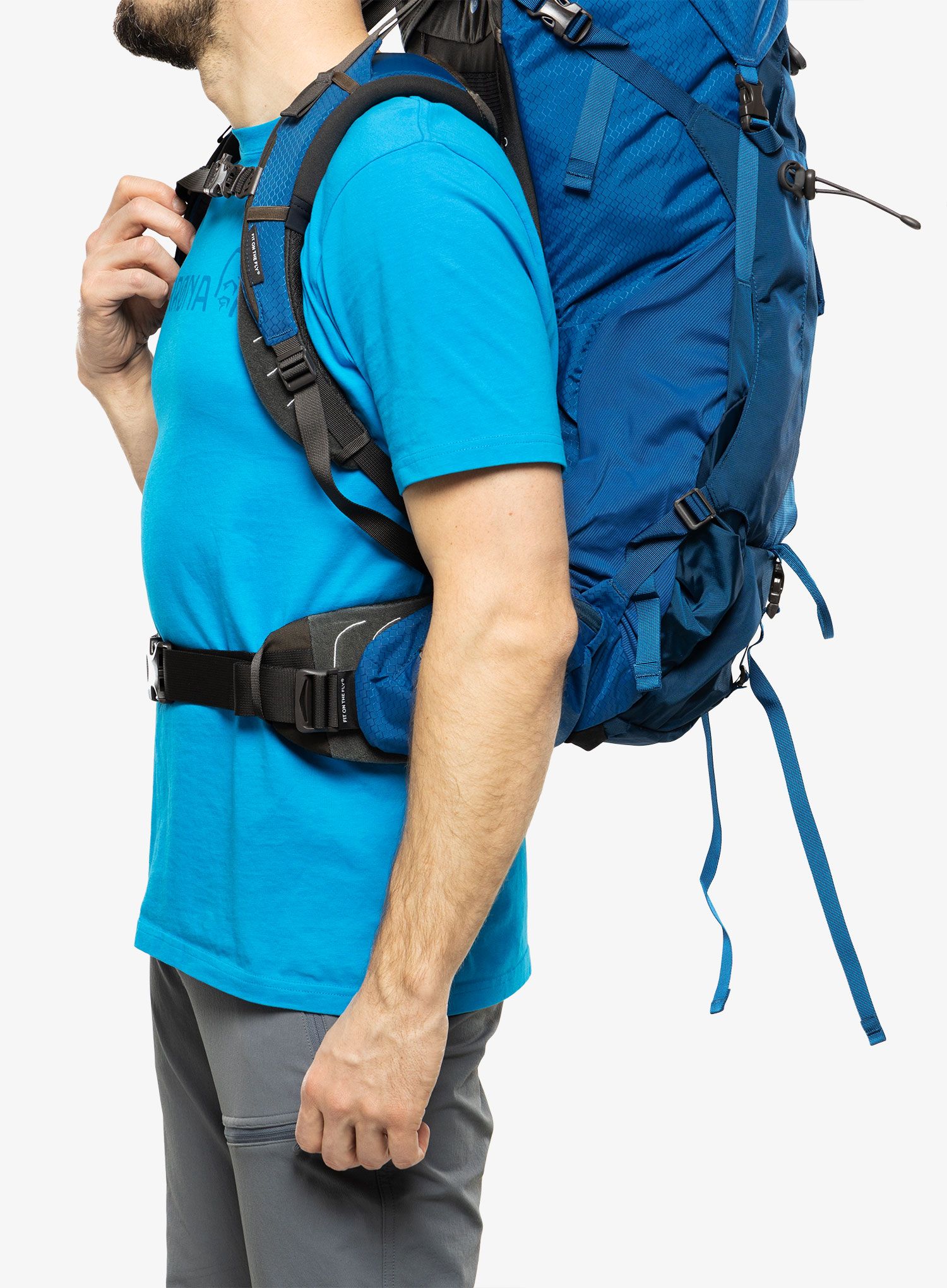 Trekový batoh Osprey Aether 55 - deep water blue