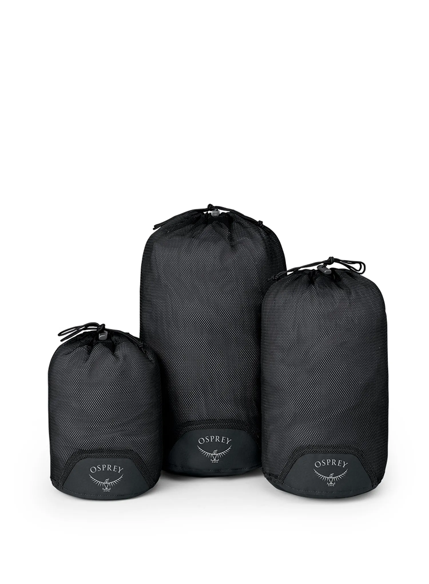 Sada pytlů Osprey Daylite Mesh Stuff Sack Set - black