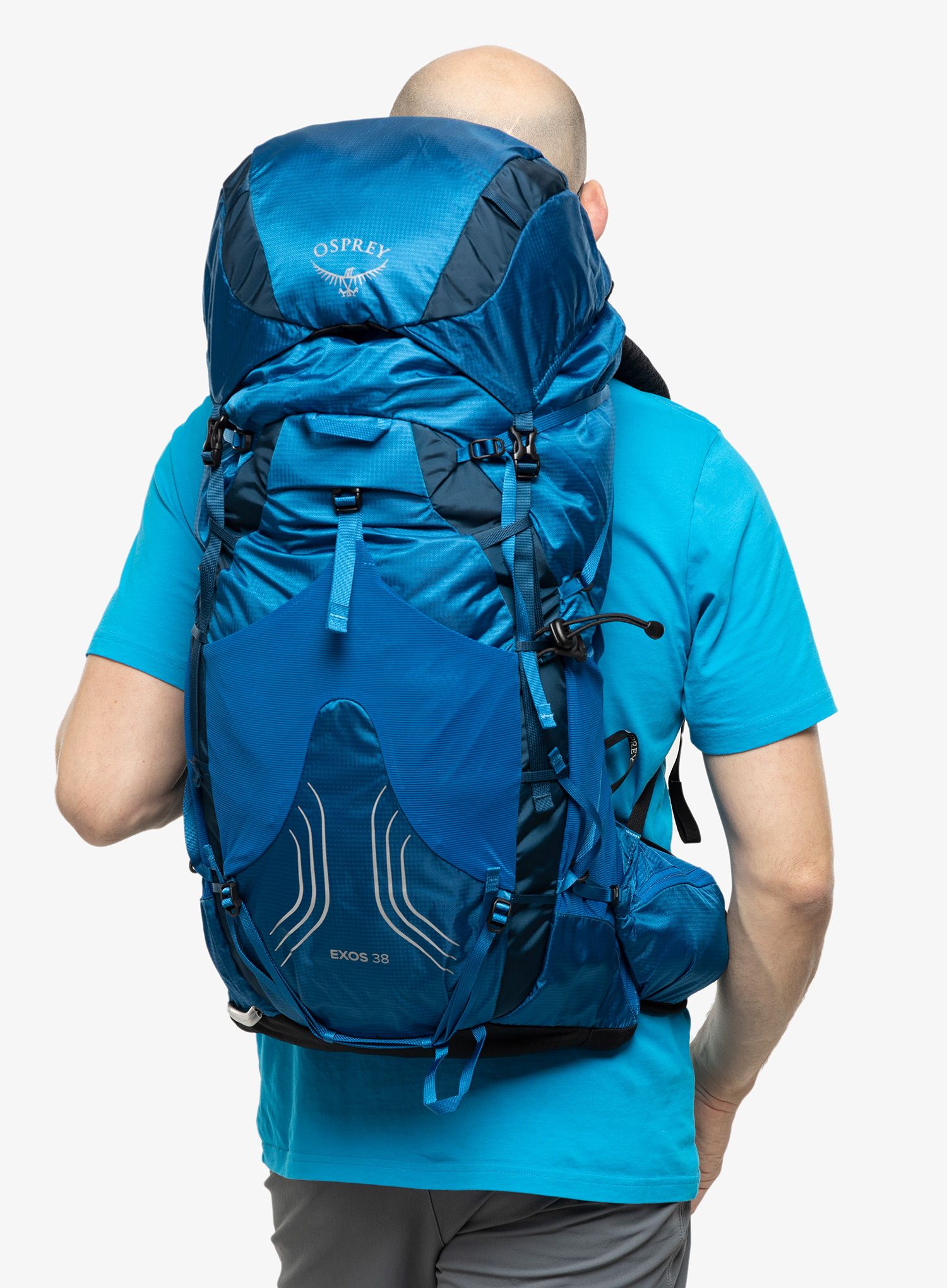 Turistický batoh Osprey Exos 38 - blue ribbon
