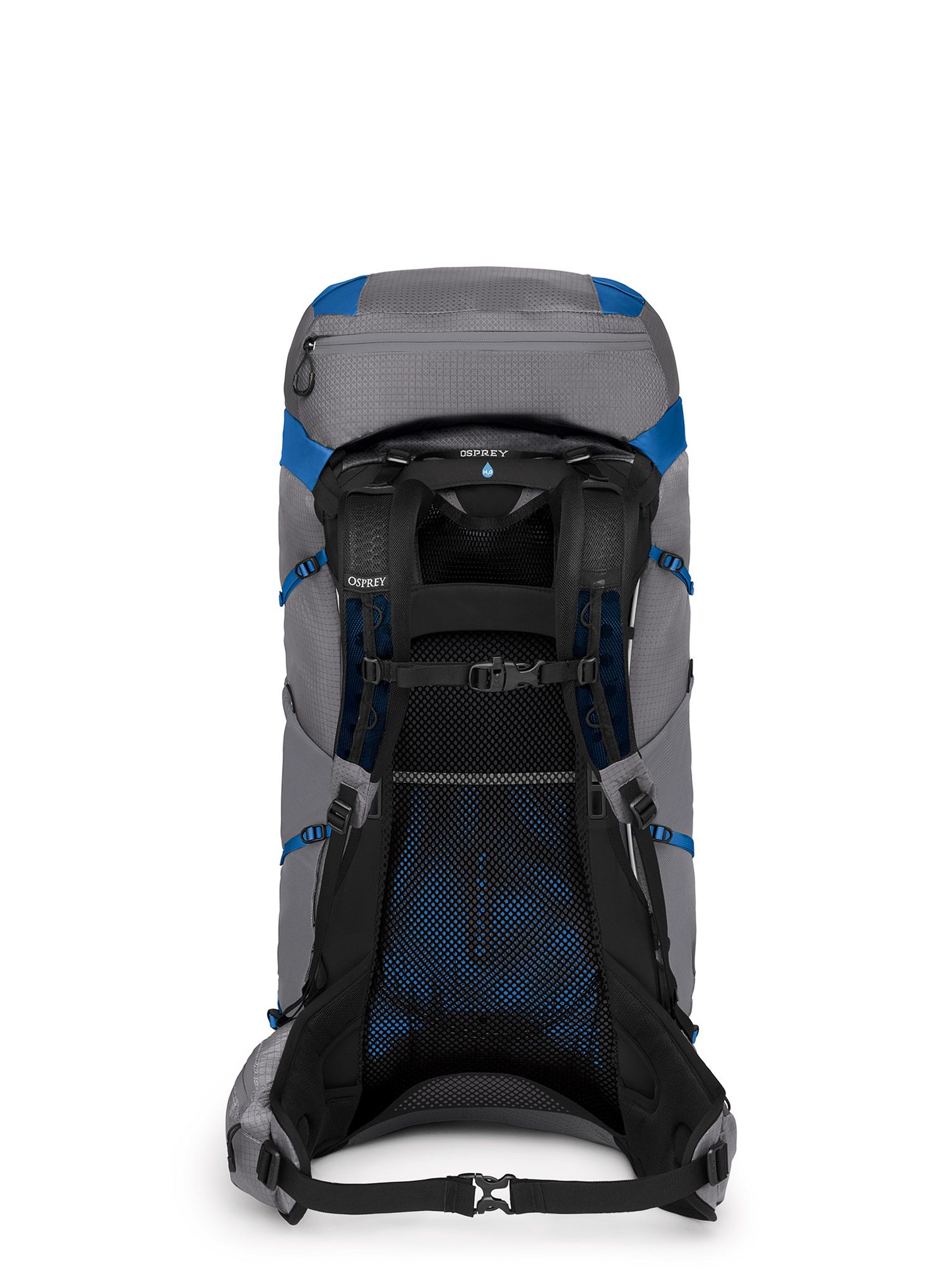 Trekový batoh Osprey Exos Pro 55 - dale grey/agam blue