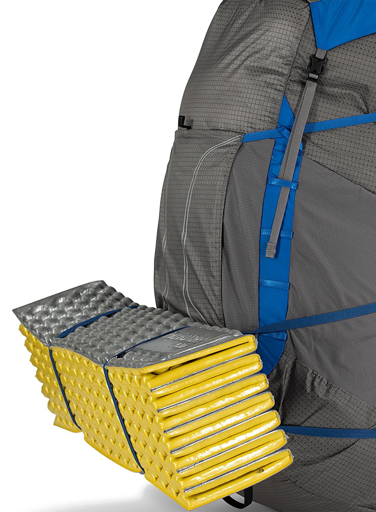 Trekový batoh Osprey Exos Pro 55 - dale grey/agam blue