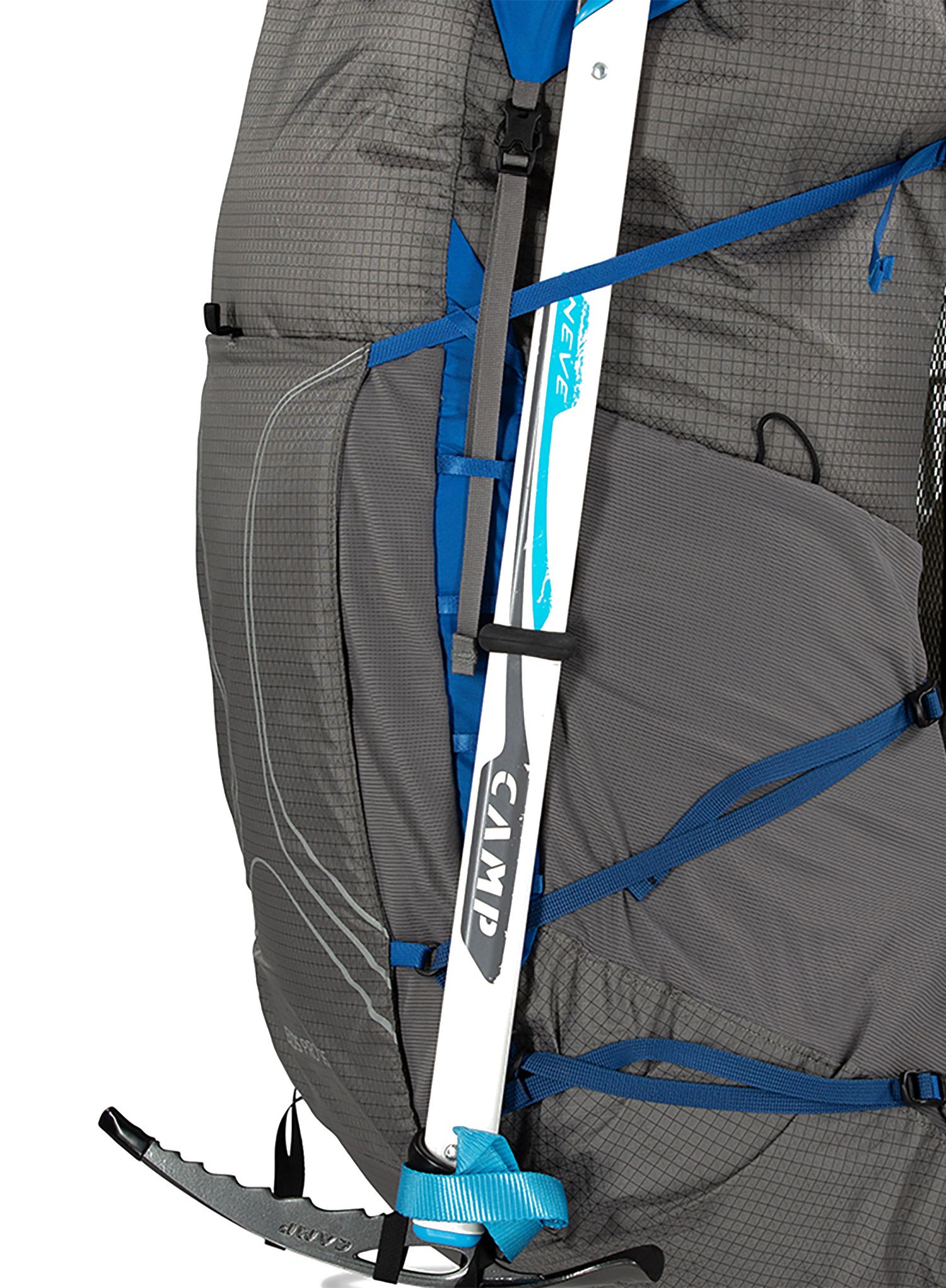 Trekový batoh Osprey Exos Pro 55 - dale grey/agam blue