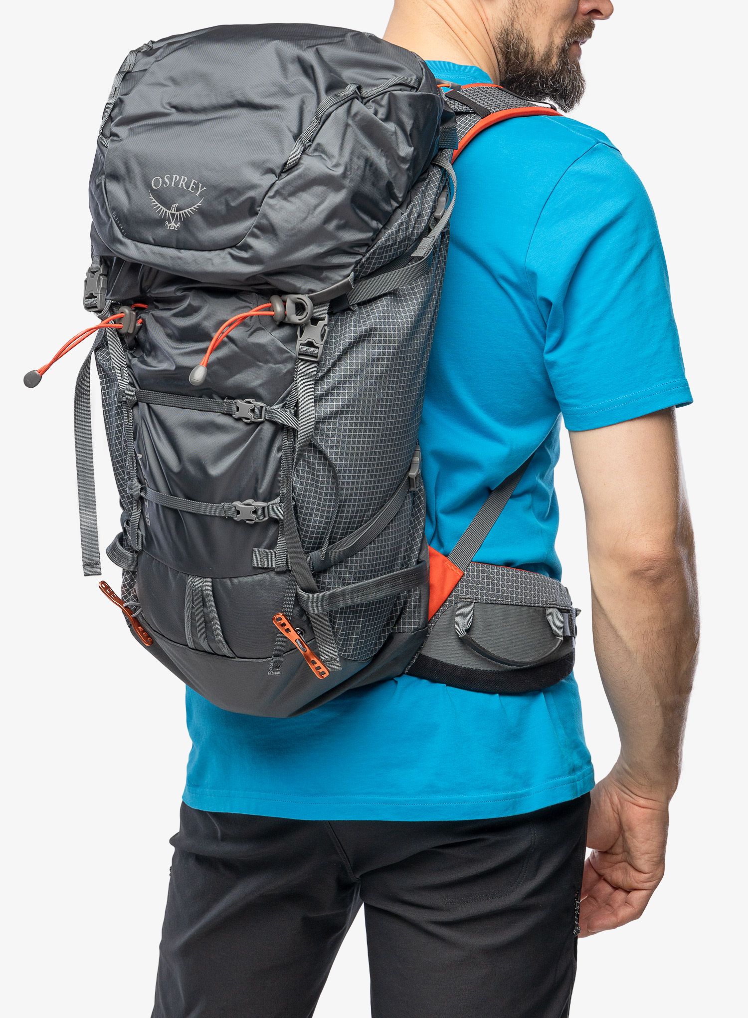 Batoh Osprey Mutant 38 - tungsten grey