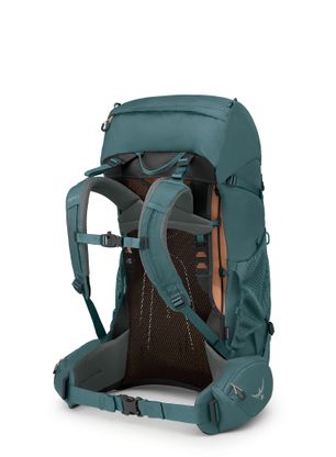 Dámský trekový batoh Osprey Renn 50 - cascade blue/melon orange