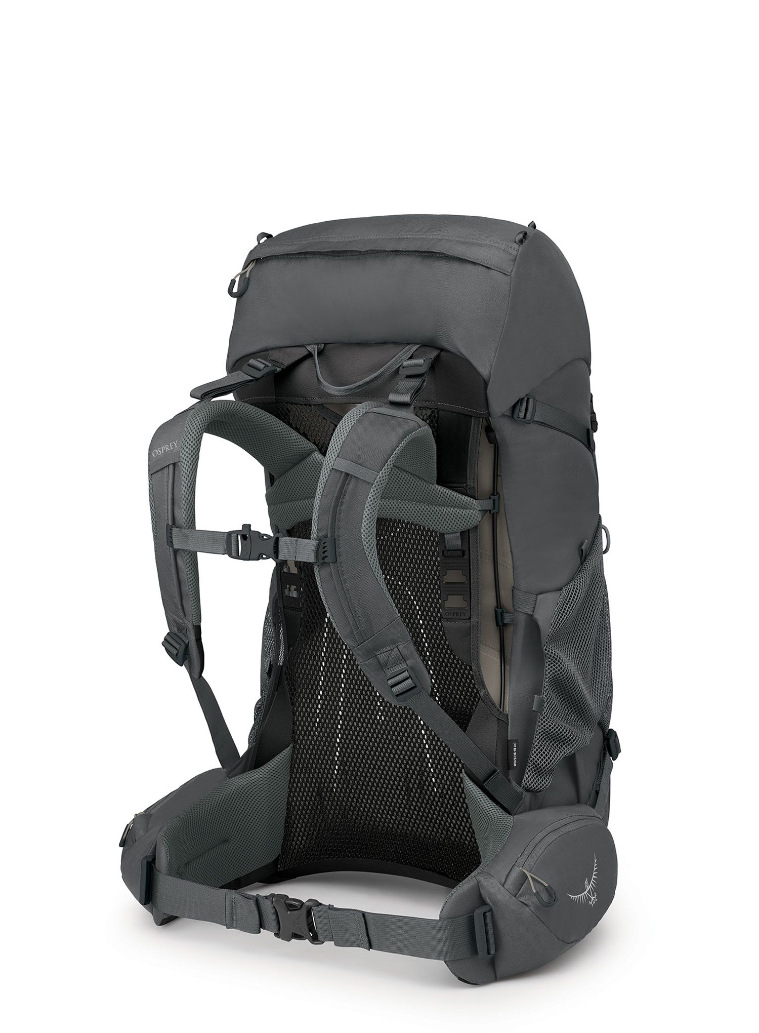 Dámský trekový batoh Osprey Renn 50 - dark charcoal/gray wolf