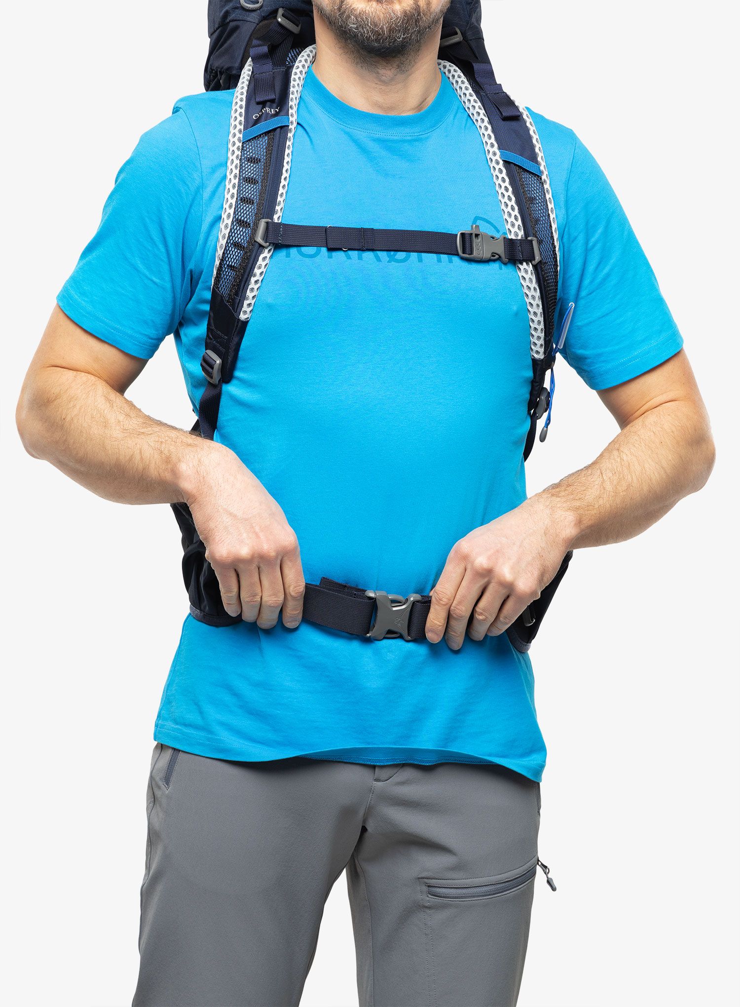 Turistický batoh Osprey Stratos 26 - cetacean blue