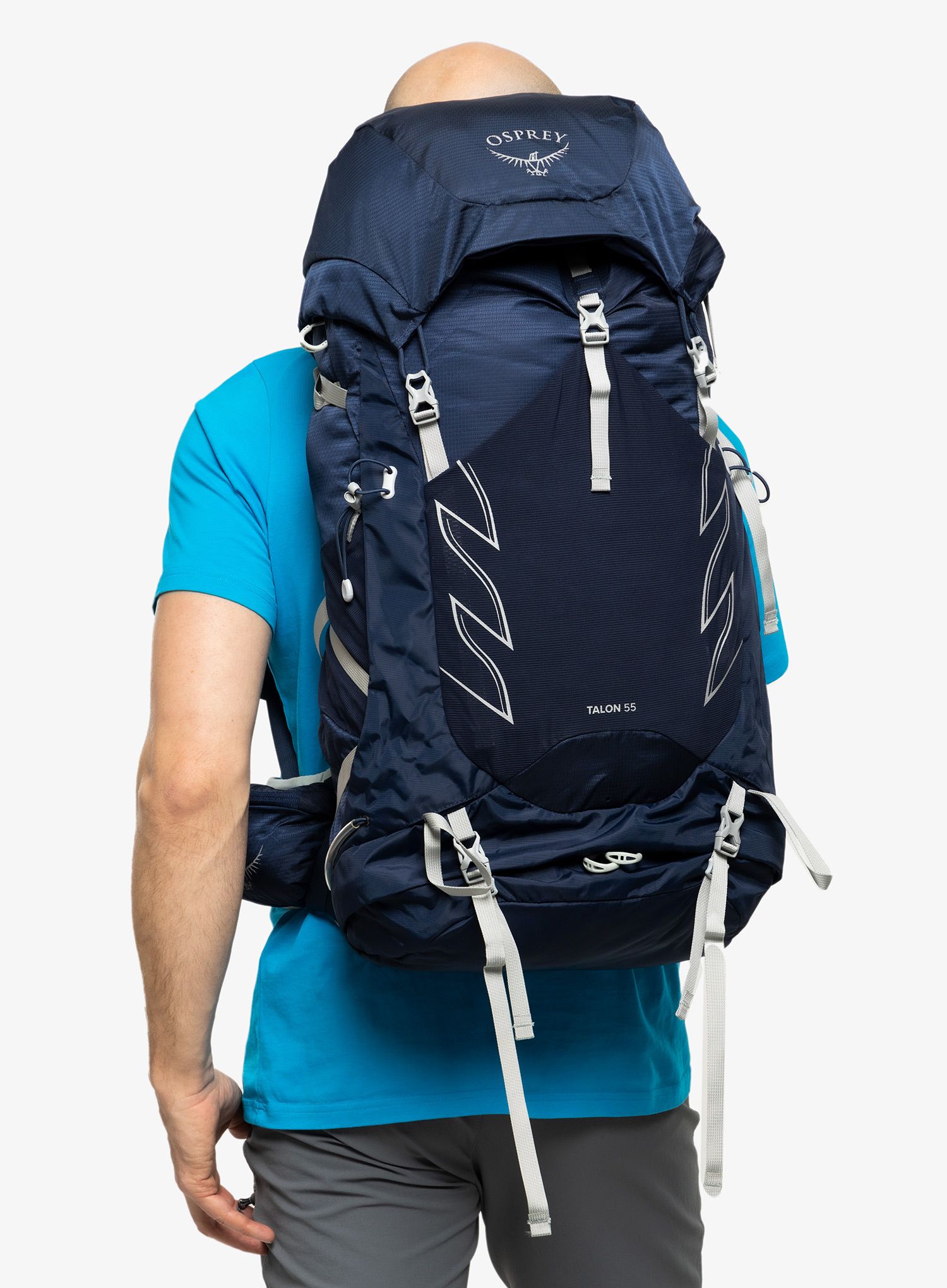Turistický batoh Osprey Talon 55 - ceramic blue