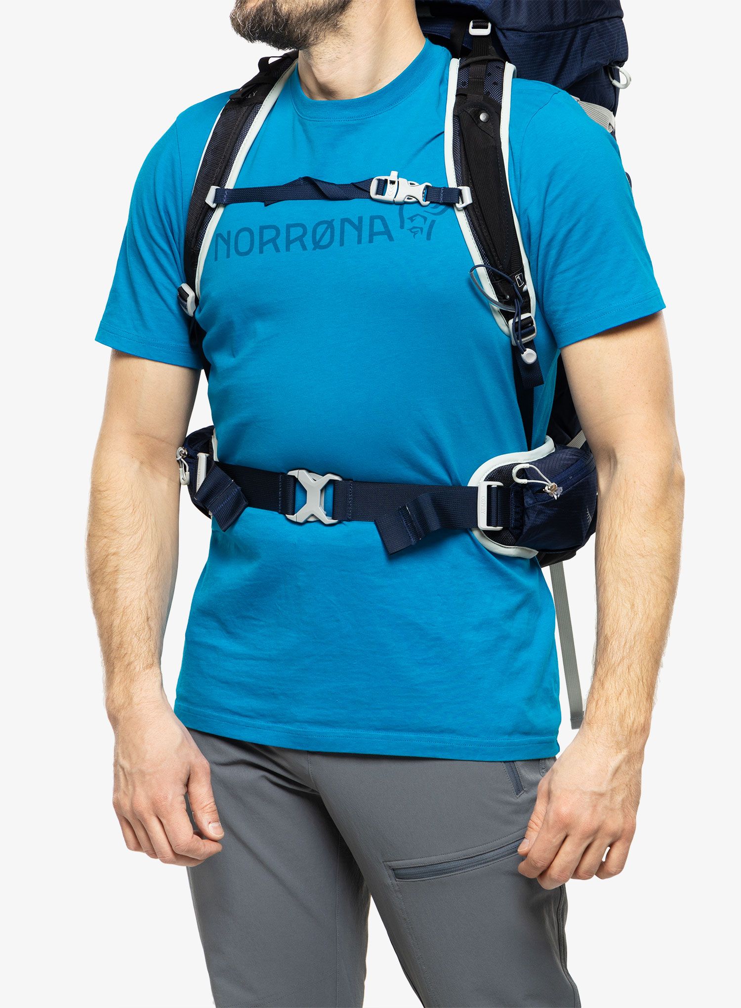 Turistický batoh Osprey Talon 55 - ceramic blue