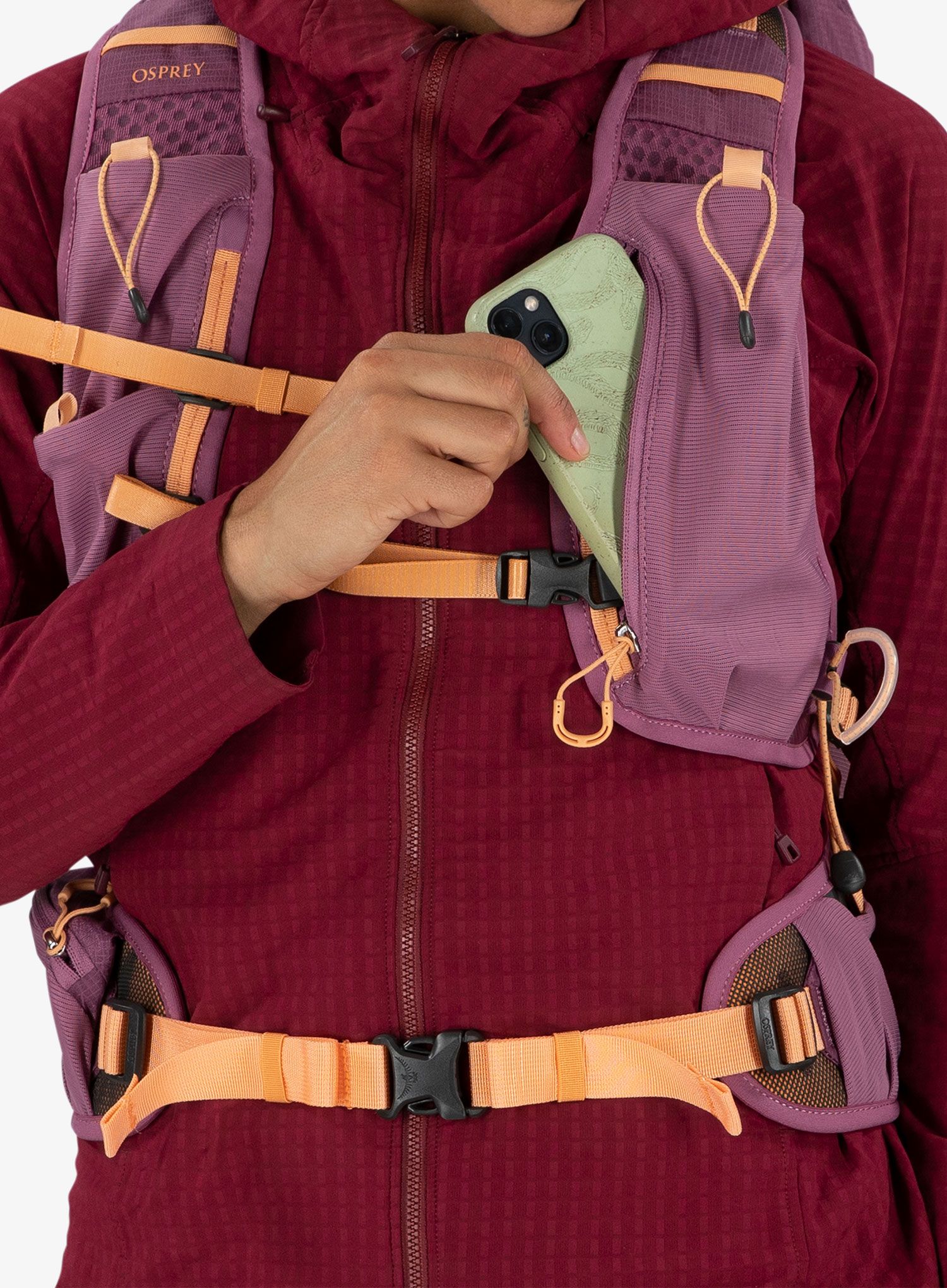 Dámský turistický batoh Osprey Tempest Velocity 20  - pashmina/melon