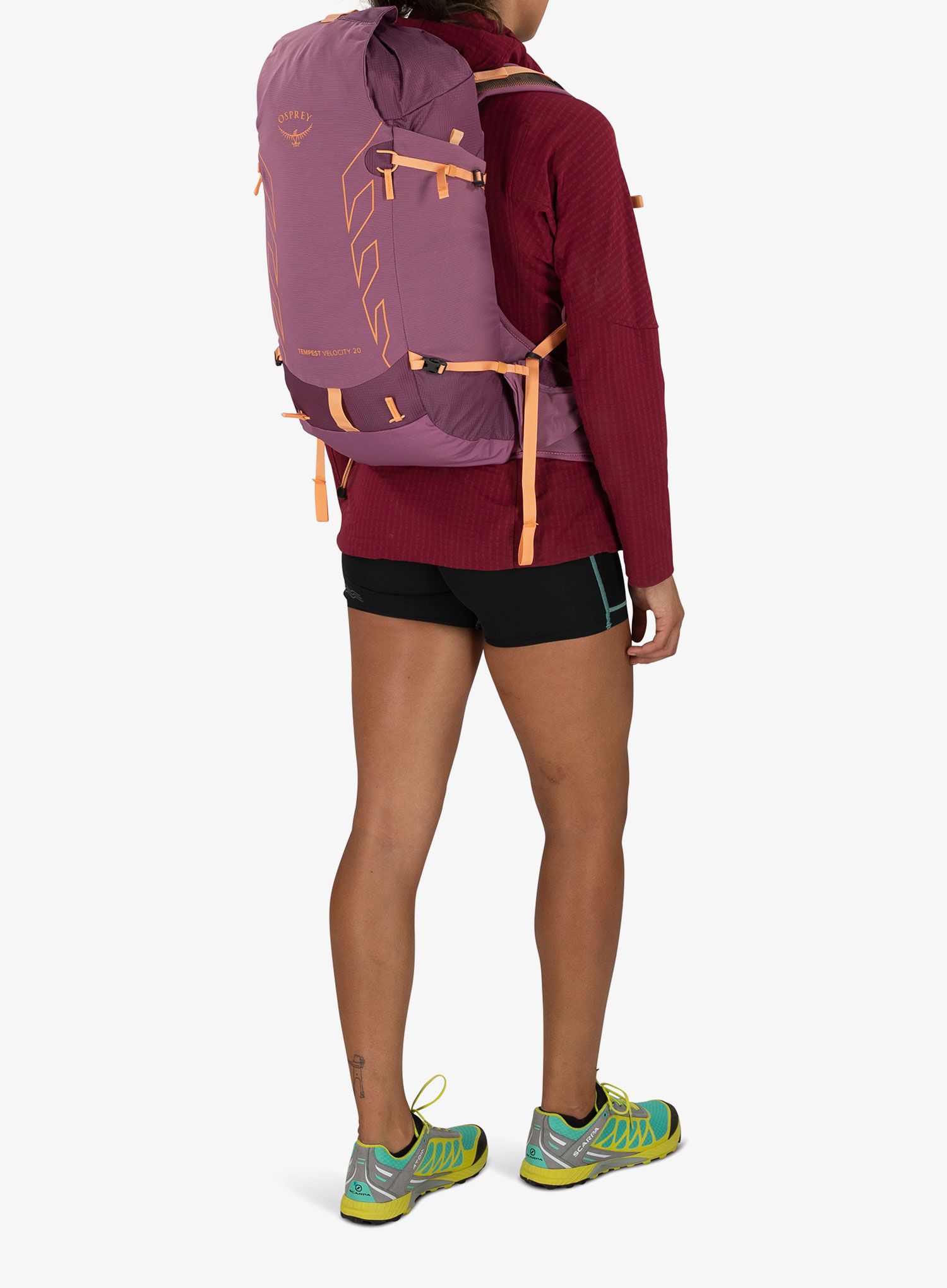 Dámský turistický batoh Osprey Tempest Velocity 20  - pashmina/melon