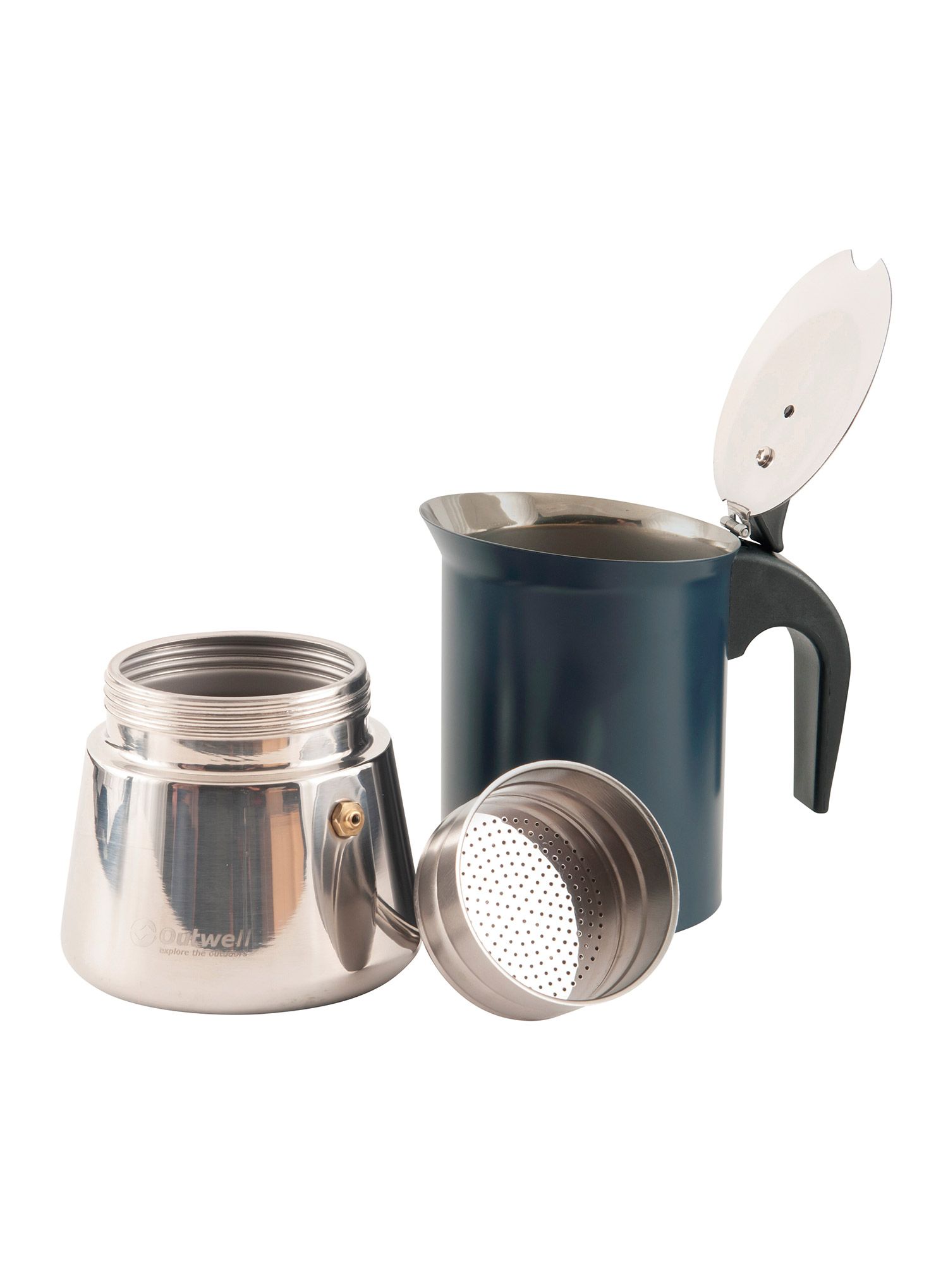 Cestovní kávovar Outwell Barista Espresso Maker  - blue