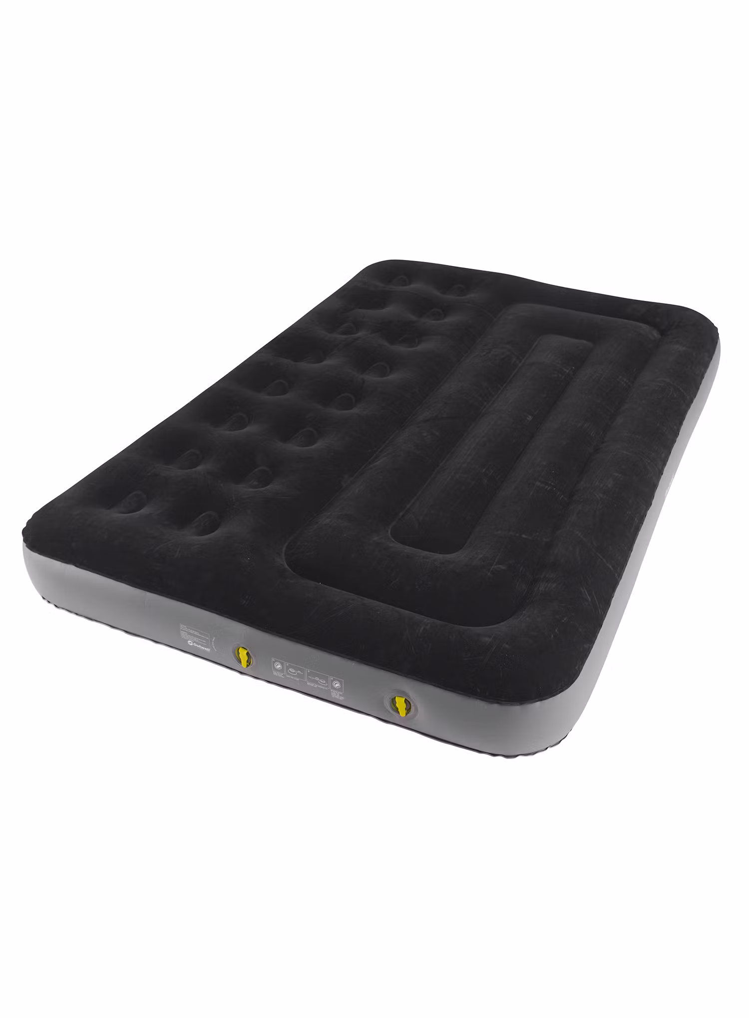 Nafukovací matrace Outwell Classic Double Two Chamber - black/grey