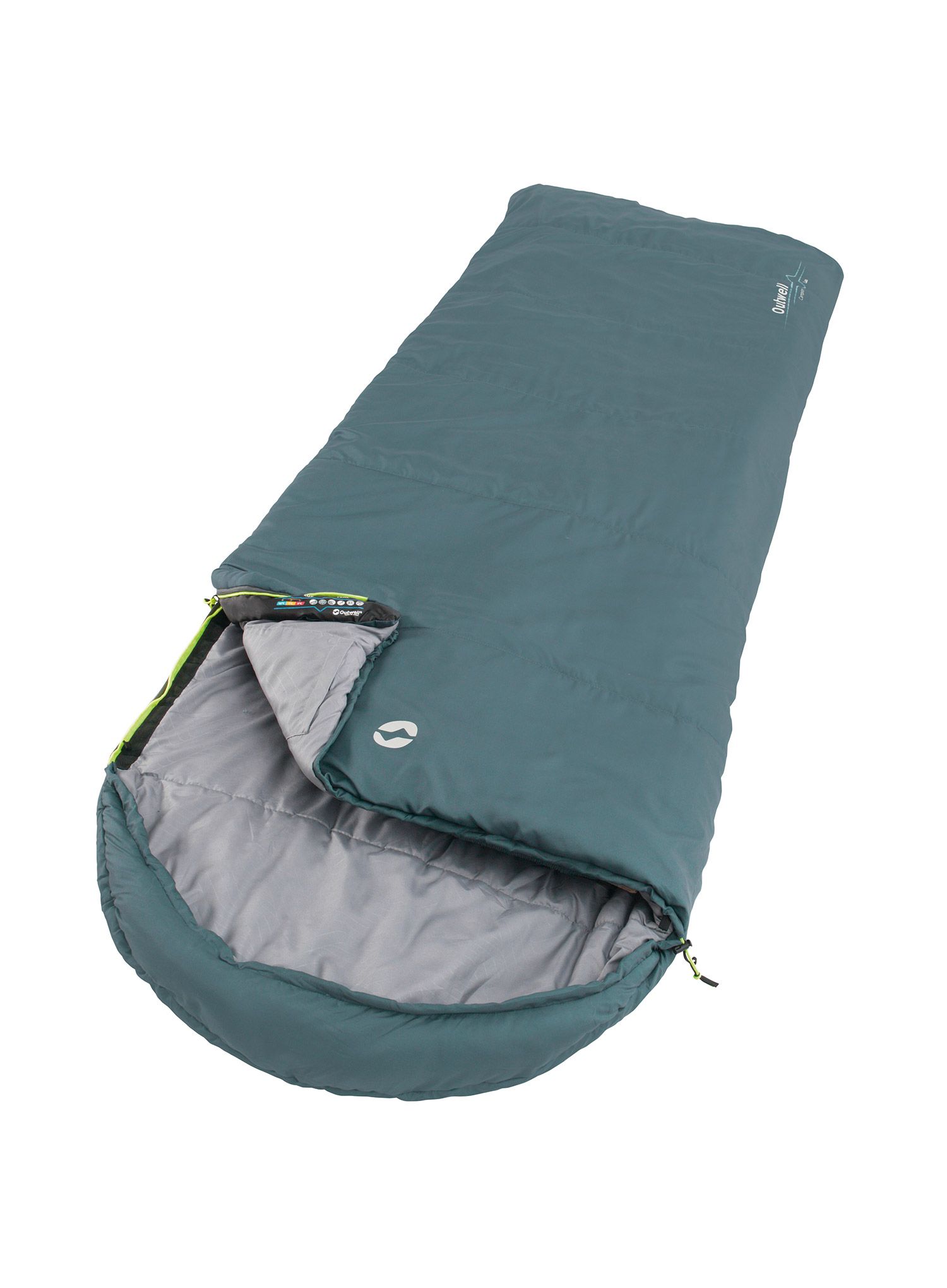 Spací pytel Outwell Campion Lux (195 cm) - teal