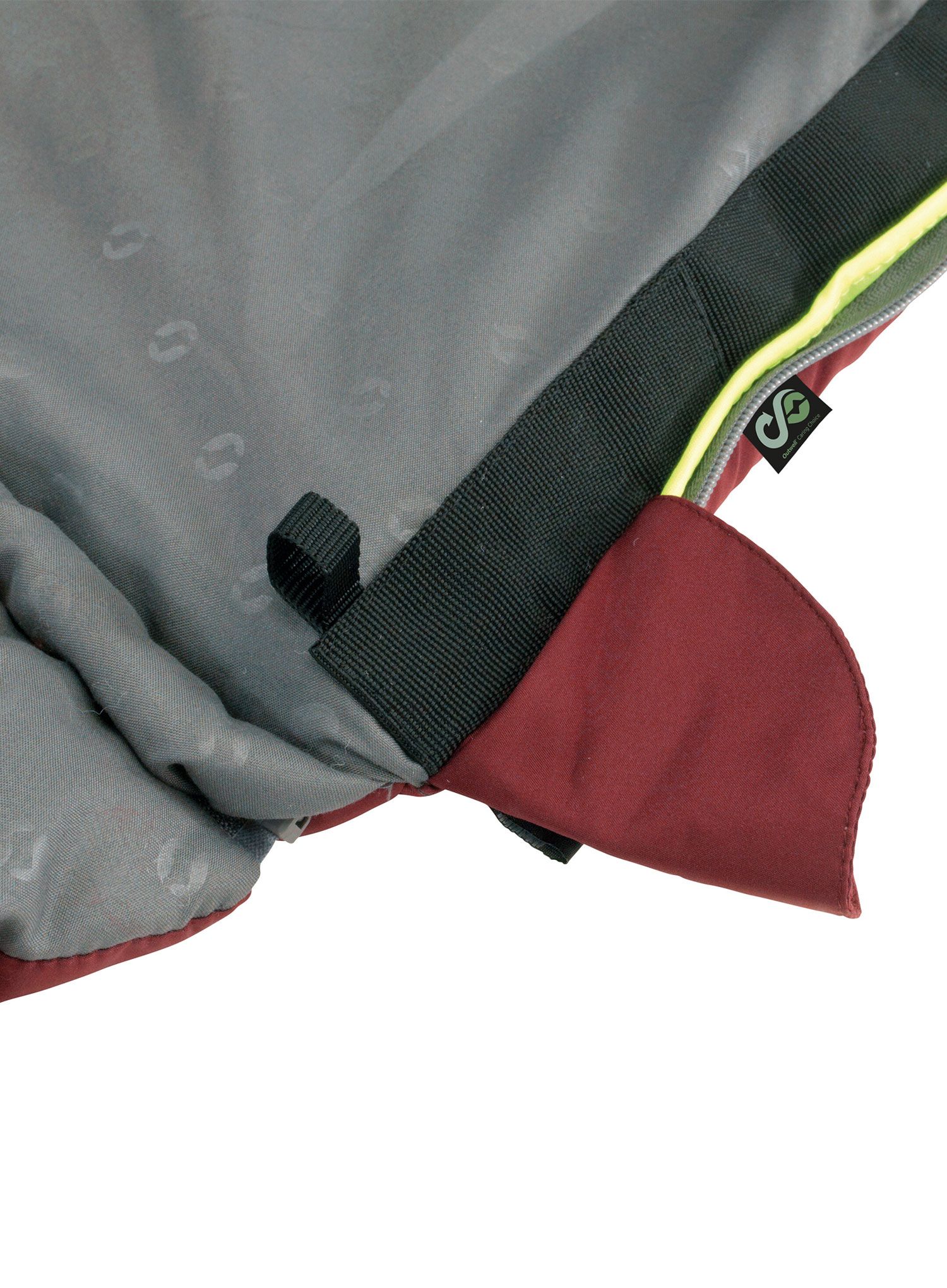 Spací pytel Outwell Contour Lux (190 cm) - red/red