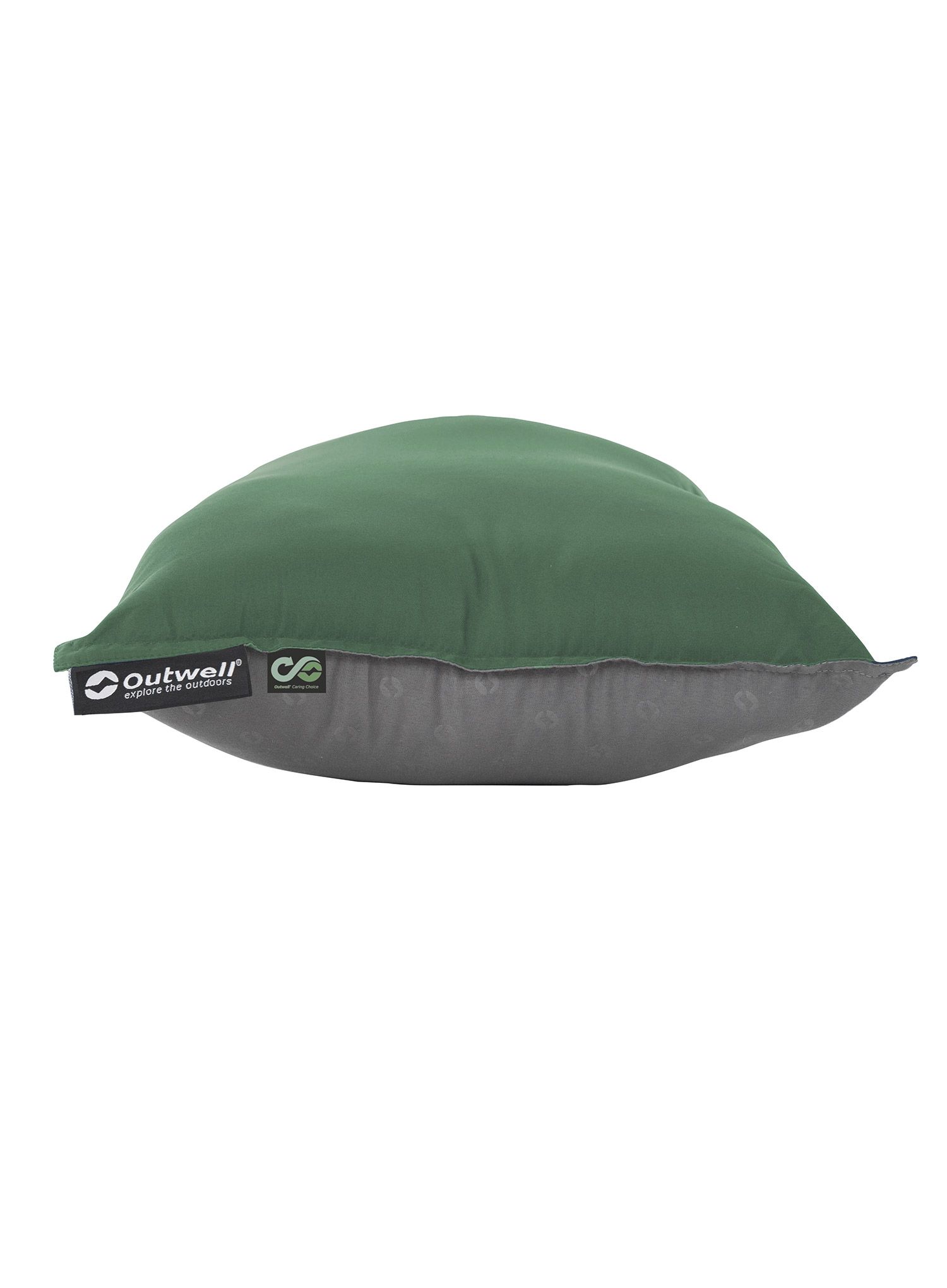 Cestovní polštářek Outwell Contour Pillow - green/grey