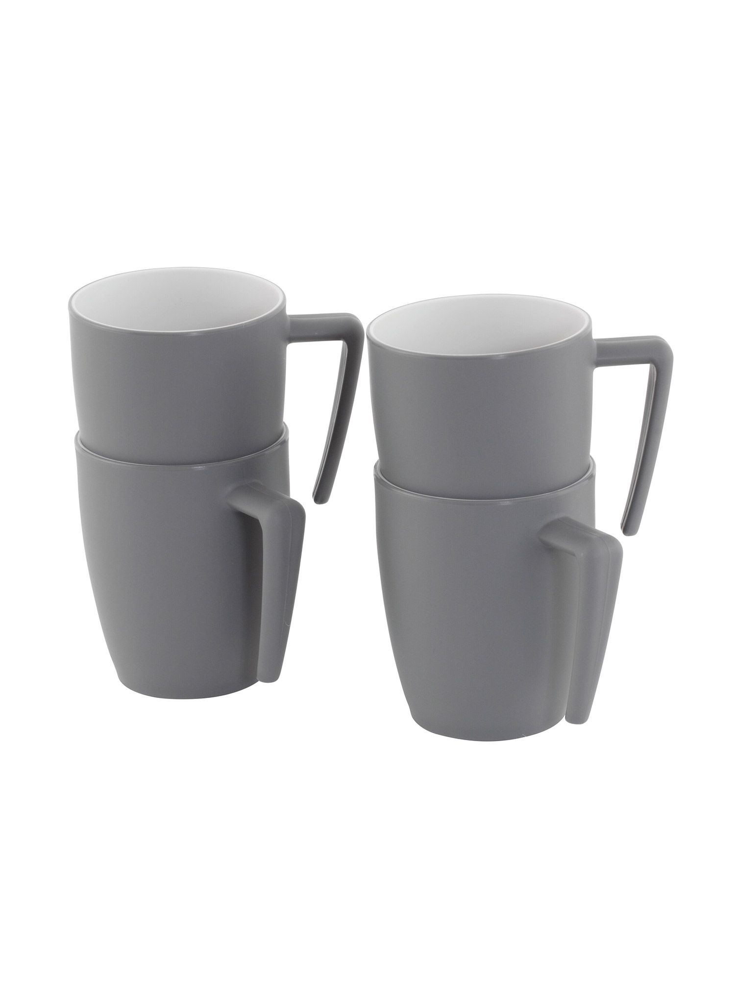 Sada nádobí Outwell Gala 4 Person Mug Set - grey mist