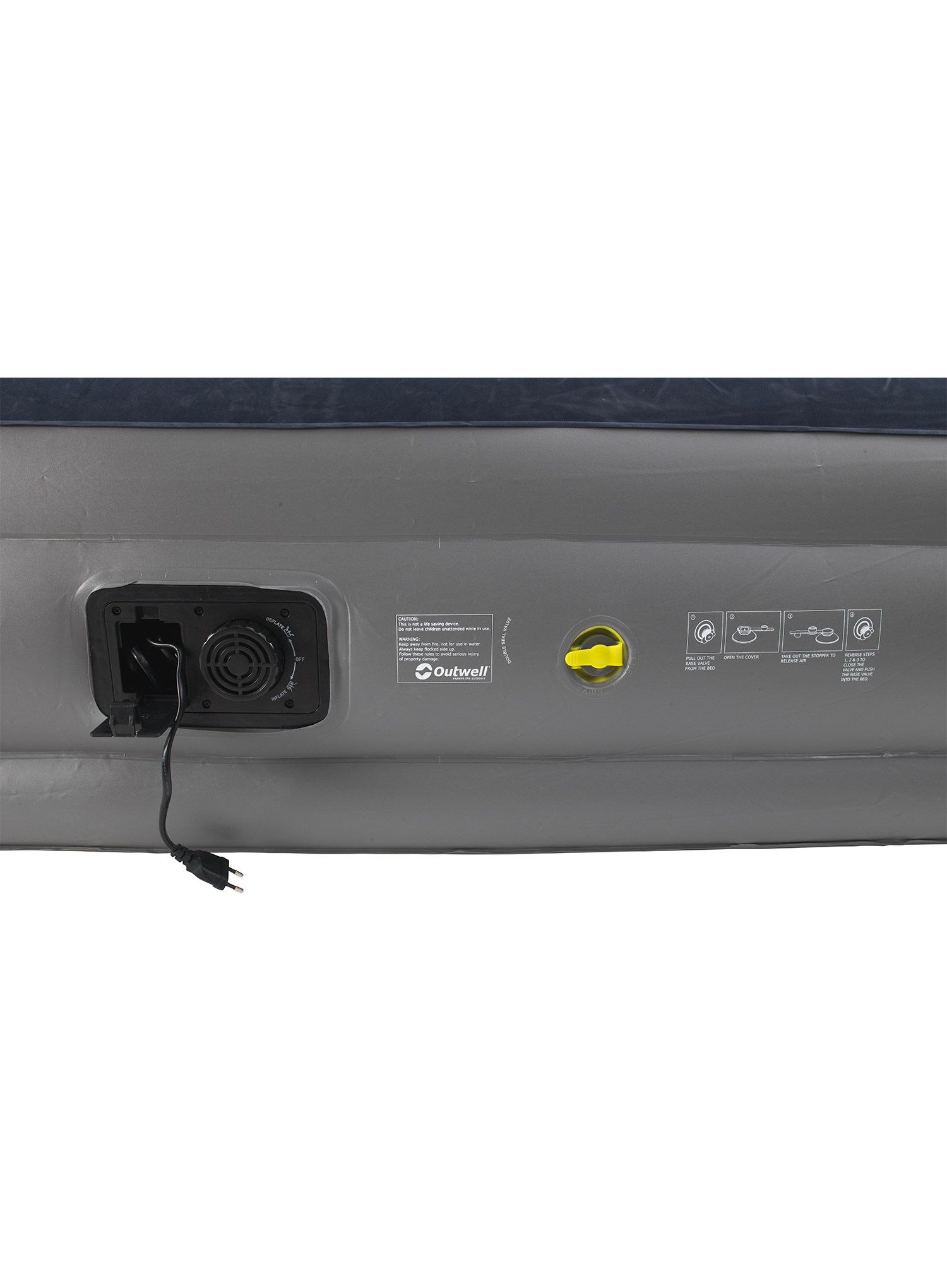 Nafukovací matrace Outwell Superior Double w. Built-In Pump