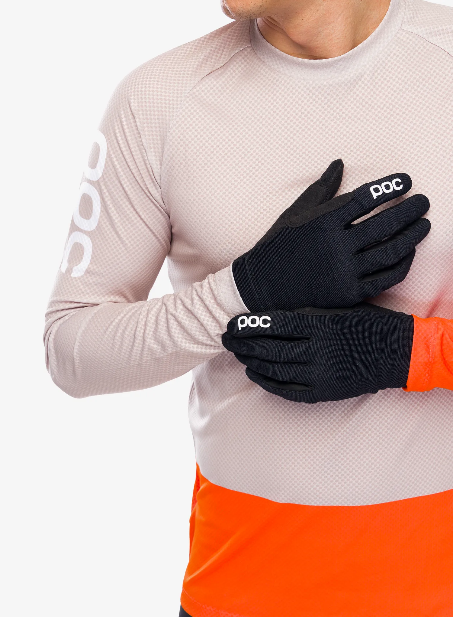 Cyklistické rukavice POC Essential DH Glove - uranium black