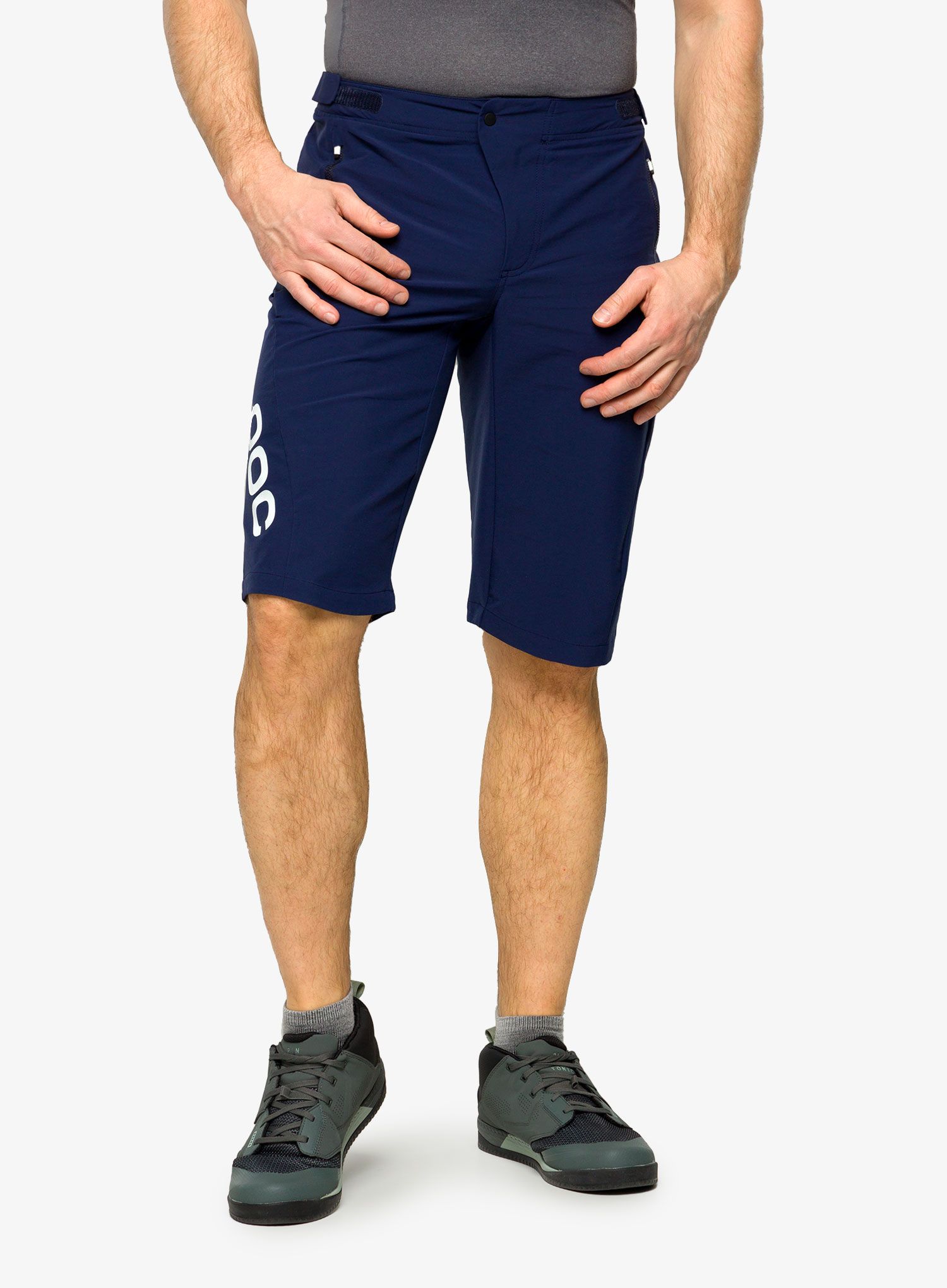Cyklistické kraťasy POC Essential Enduro Shorts - turmaline navy