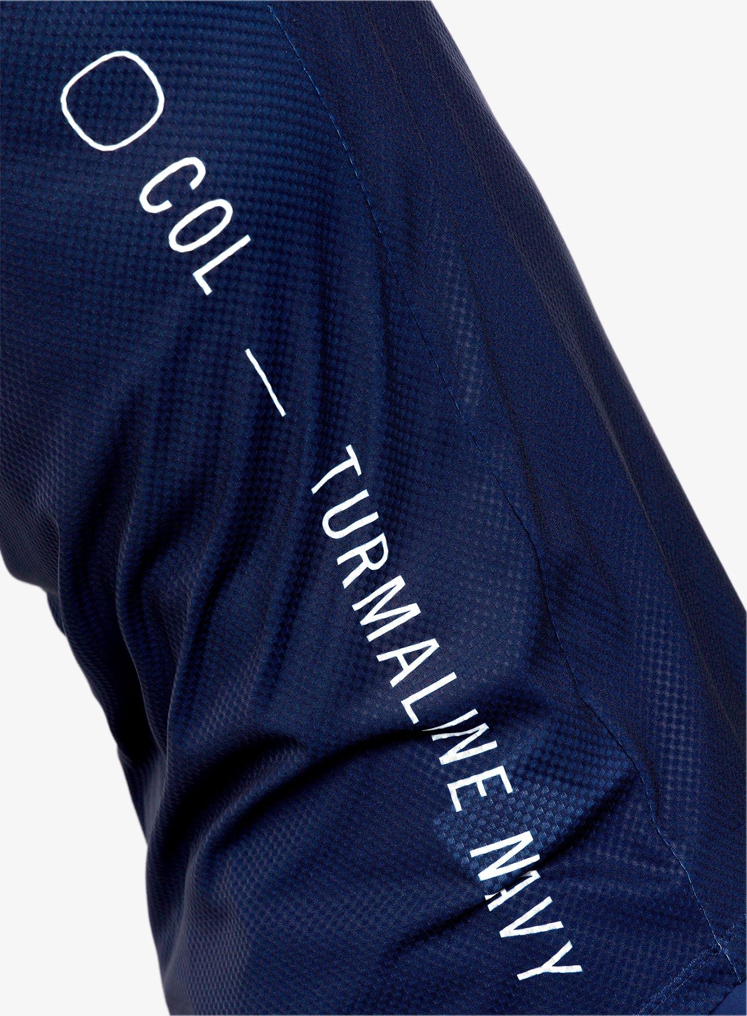 Cyklistické triko POC MTB Pure 3/4 Jersey - turmaline navy/himalayan salt