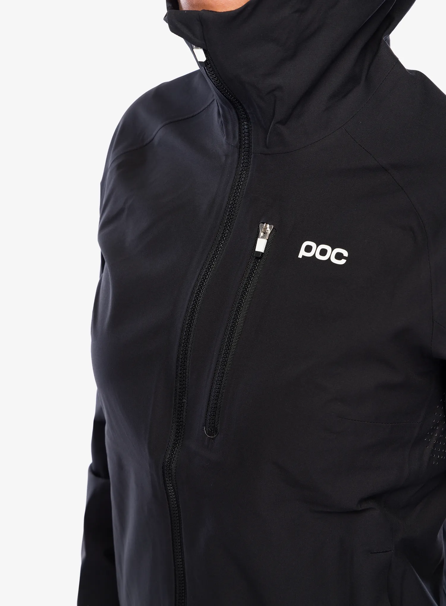 Bunda na kolo dámská POC Motion Rain Jacket - black