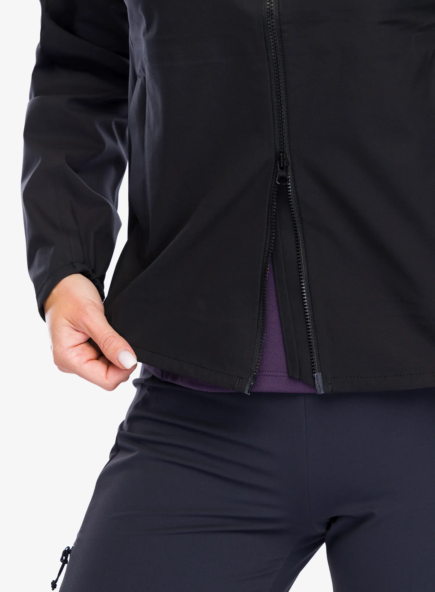 Bunda na kolo dámská POC Motion Rain Jacket - black
