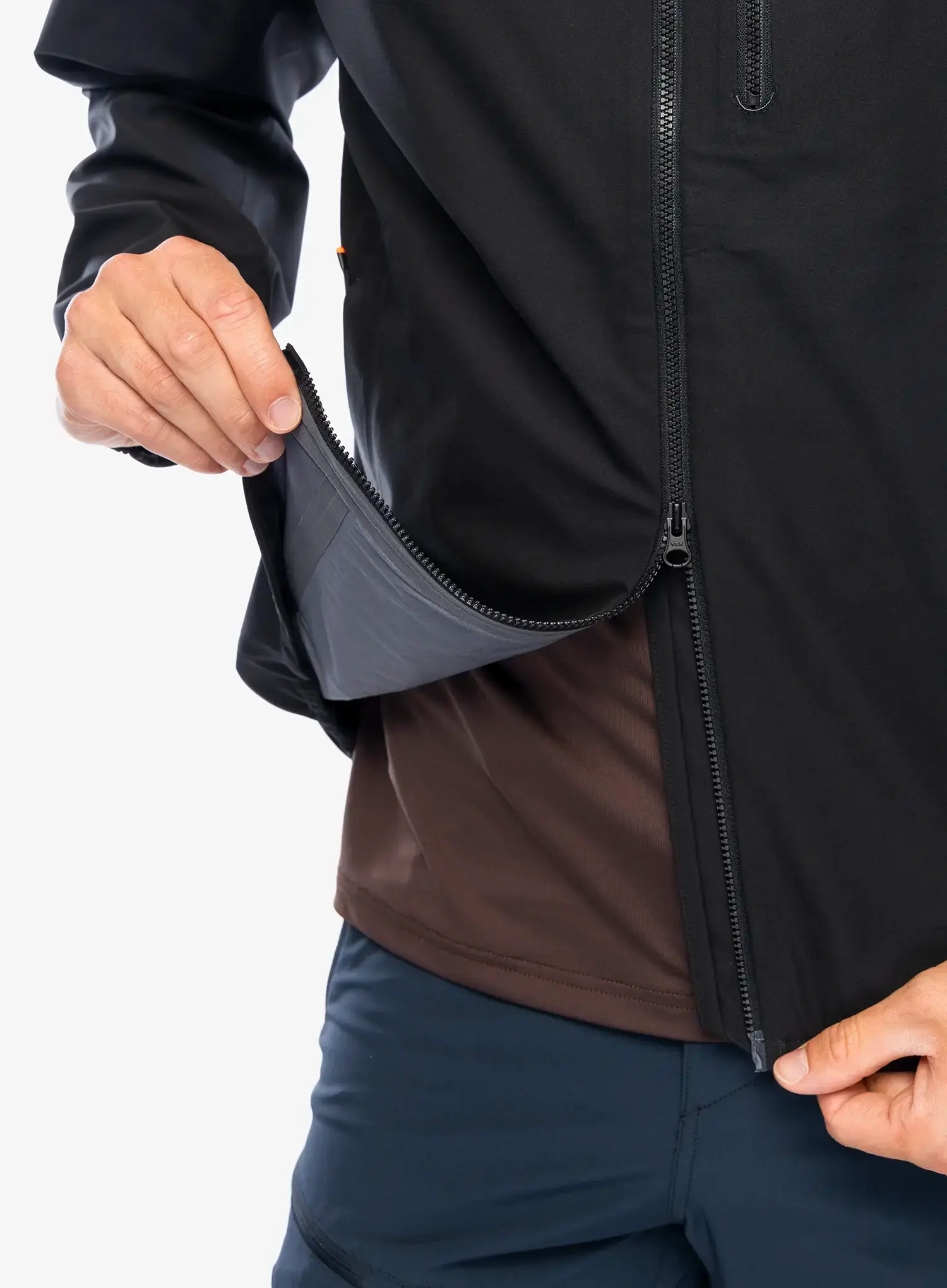 Bunda na kolo POC Motion Rain Jacket - uranium black
