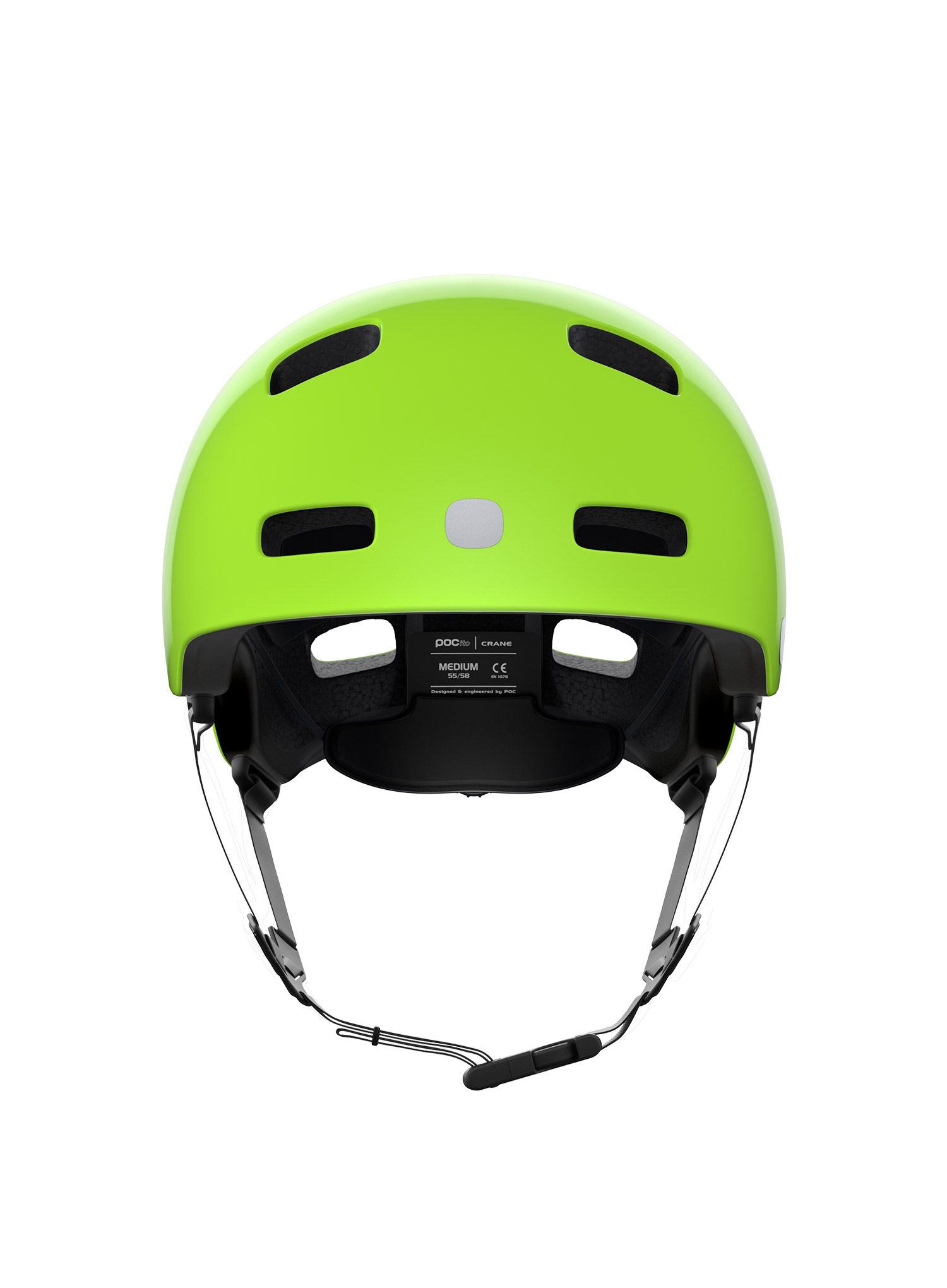 Cyklistická přilba pro děti POC POCito Crane Mips - fluorescent yellow/green