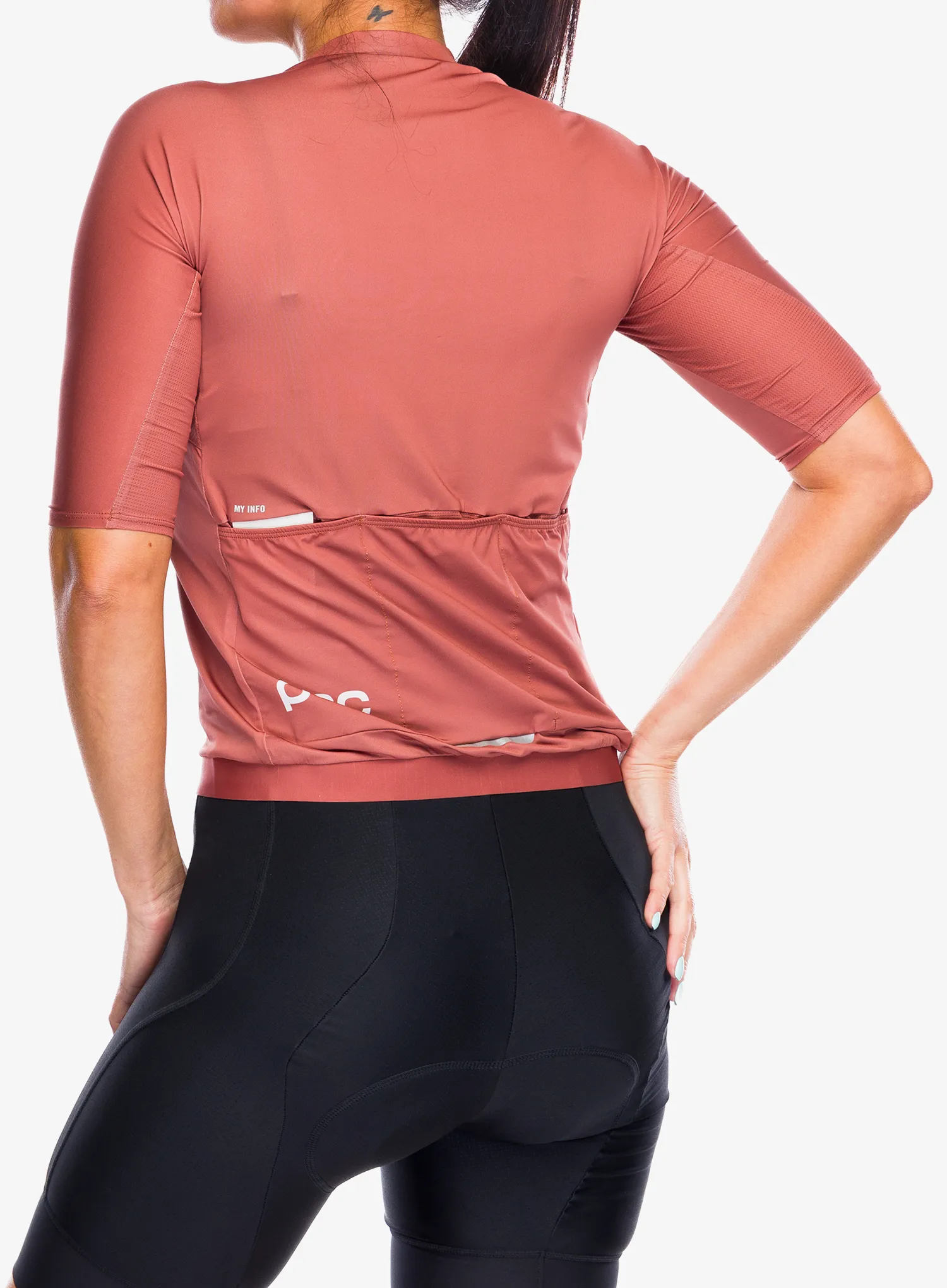 Dámské cyklistické triko POC Pristine Jersey - himalayan salt