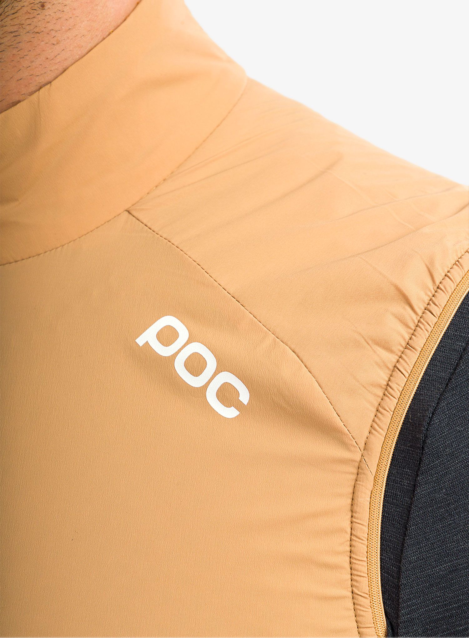 Cyklistická vesta POC Pro Thermal Vest - argonite brown