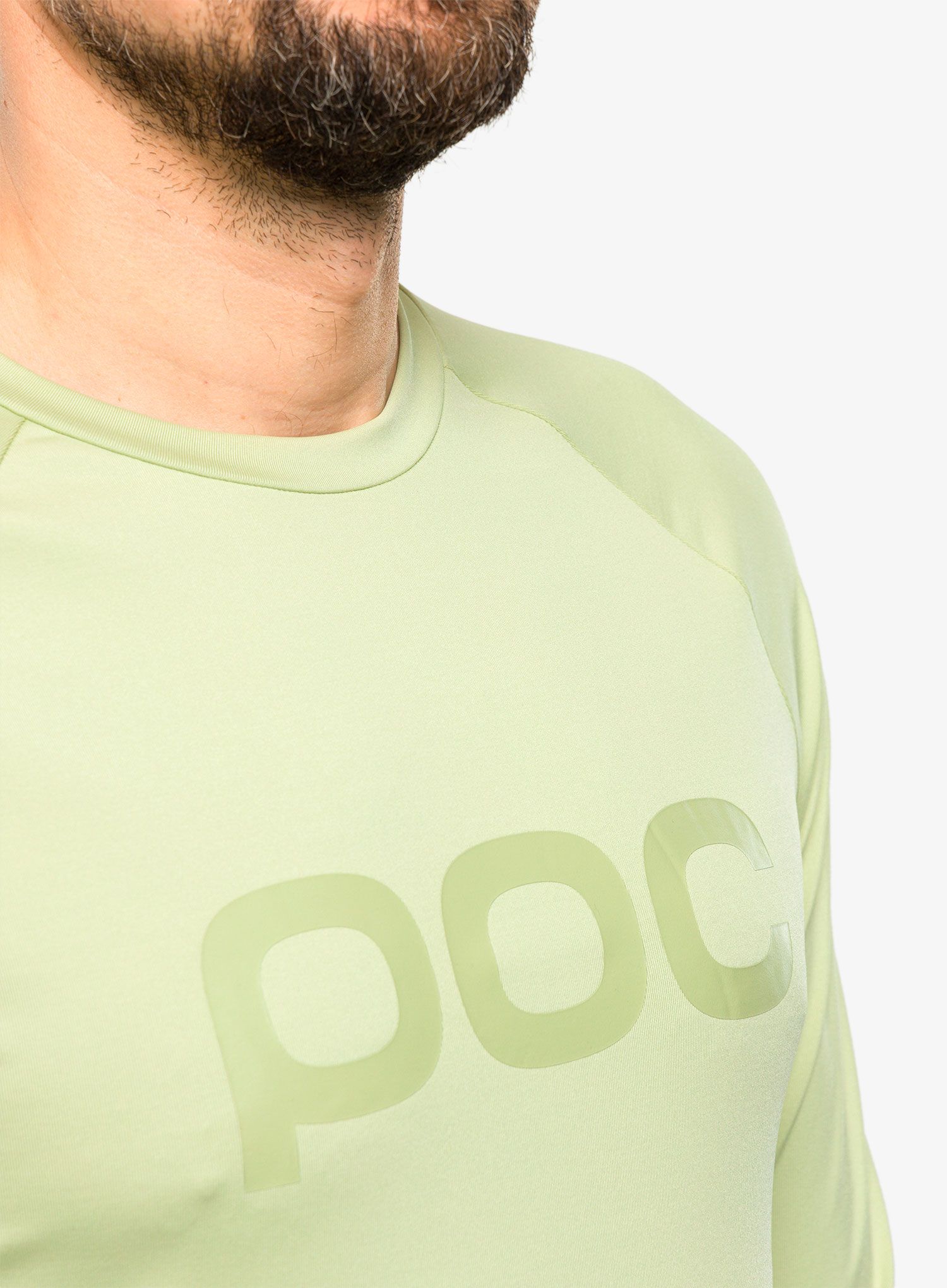 Cyklistická mikina POC Reform Enduro Jersey - prehnite green