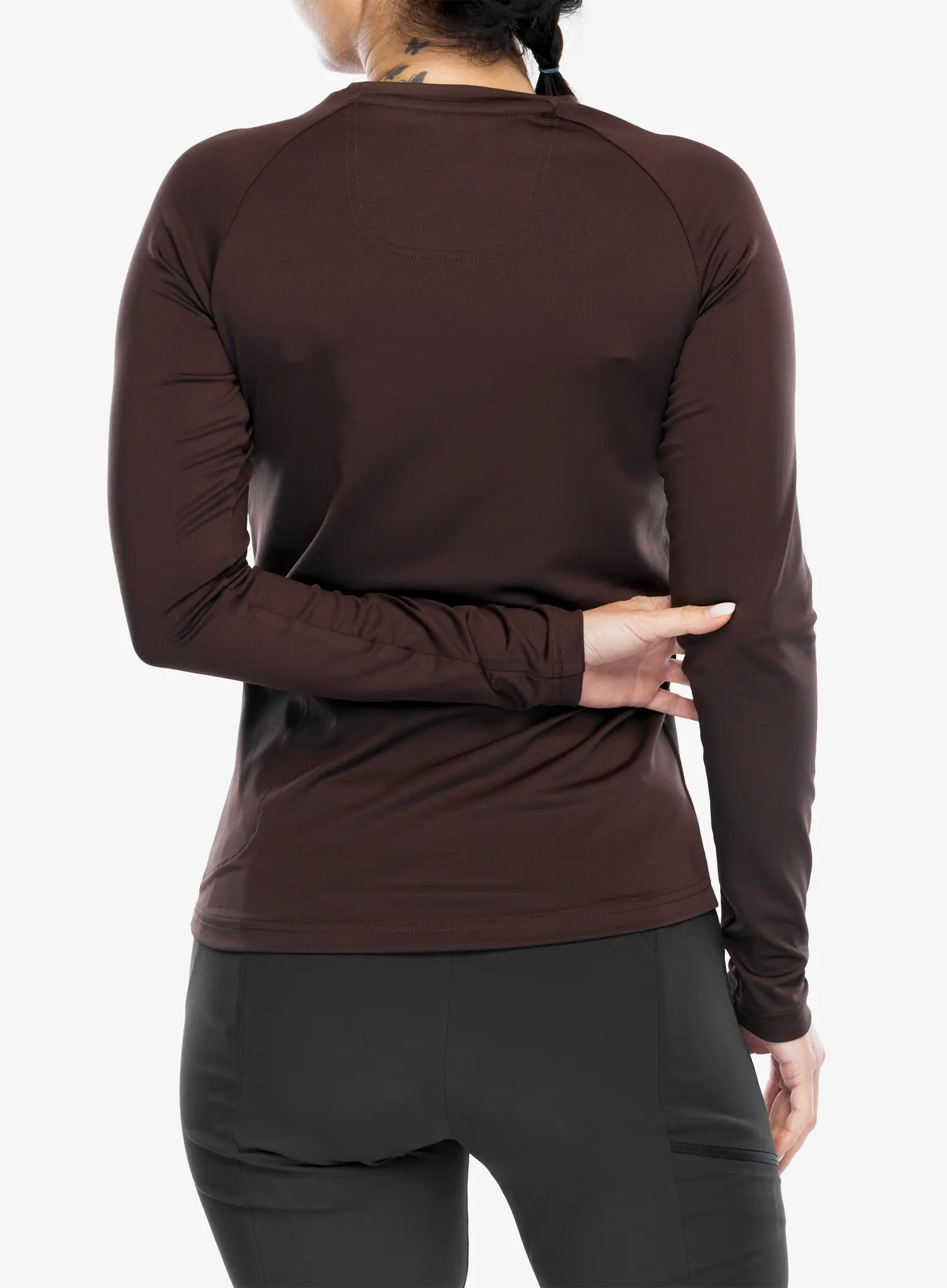 Cyklistická mikina dámská POC Reform Enduro Jersey - axinite brown