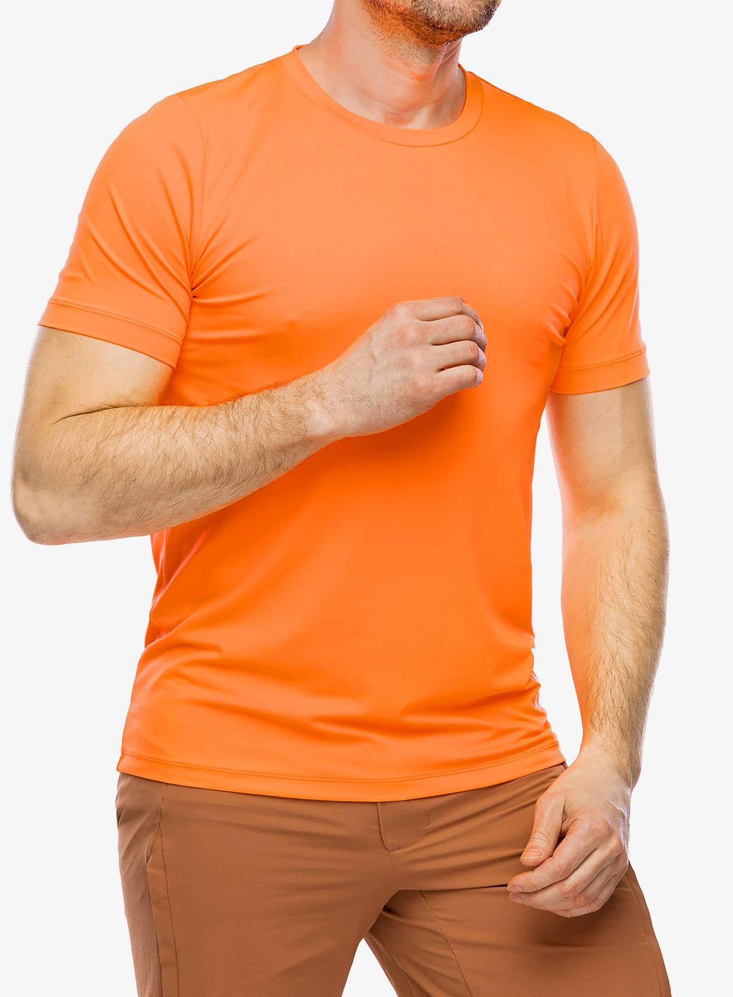 Cyklistické triko POC Reform Enduro Light Tee - zink orange