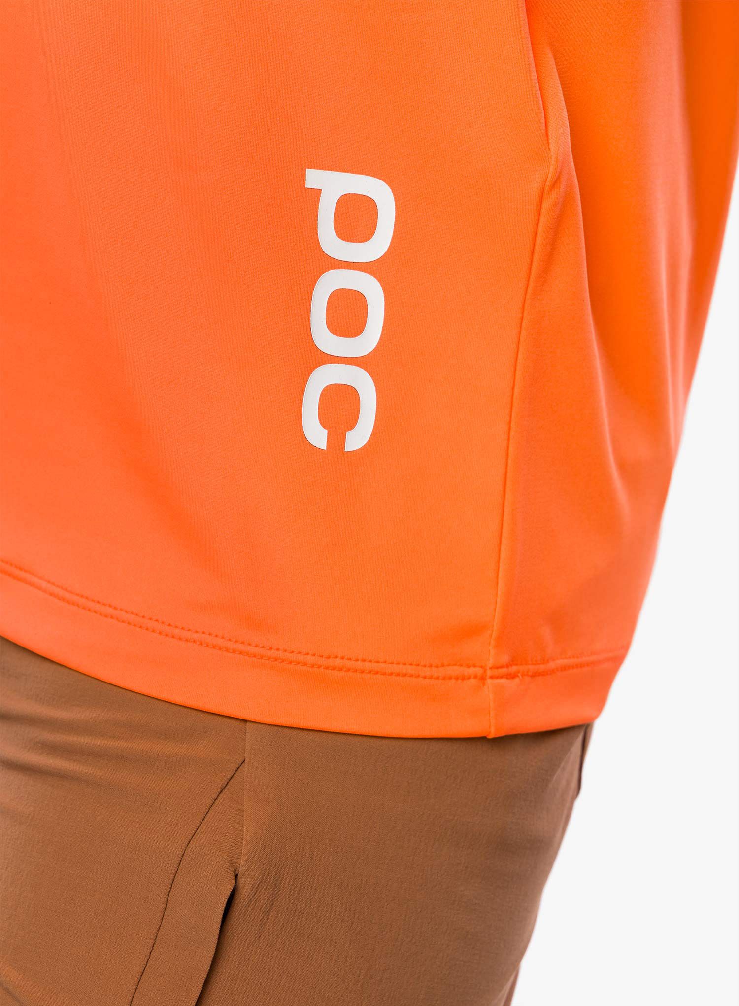 Cyklistické triko POC Reform Enduro Light Tee - zink orange