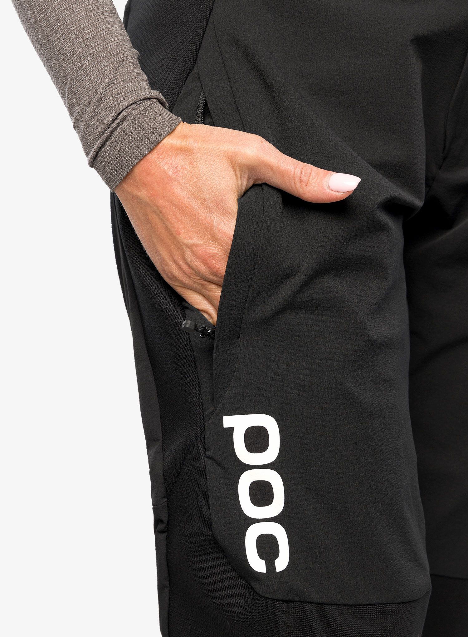 Cyklistické kalhoty POC Resistance Pro DH Pant - uranium black