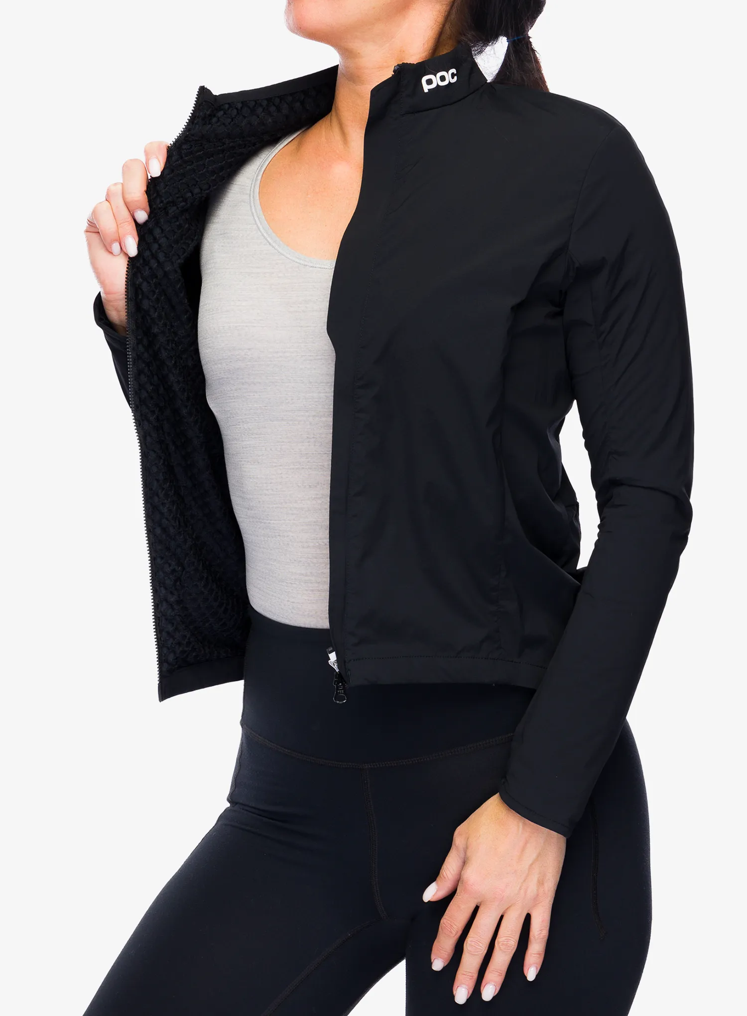 Bunda na kolo dámská POC Thermal Splash Jacket - uranium black