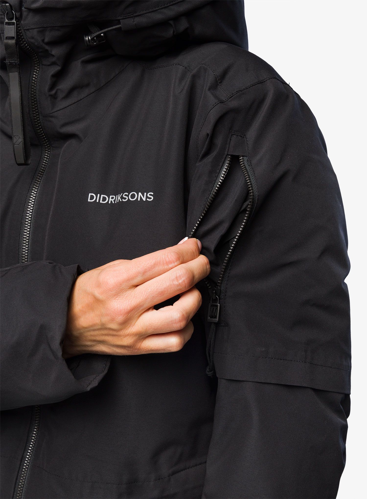Dámský kabát Didriksons Ella Parka - black