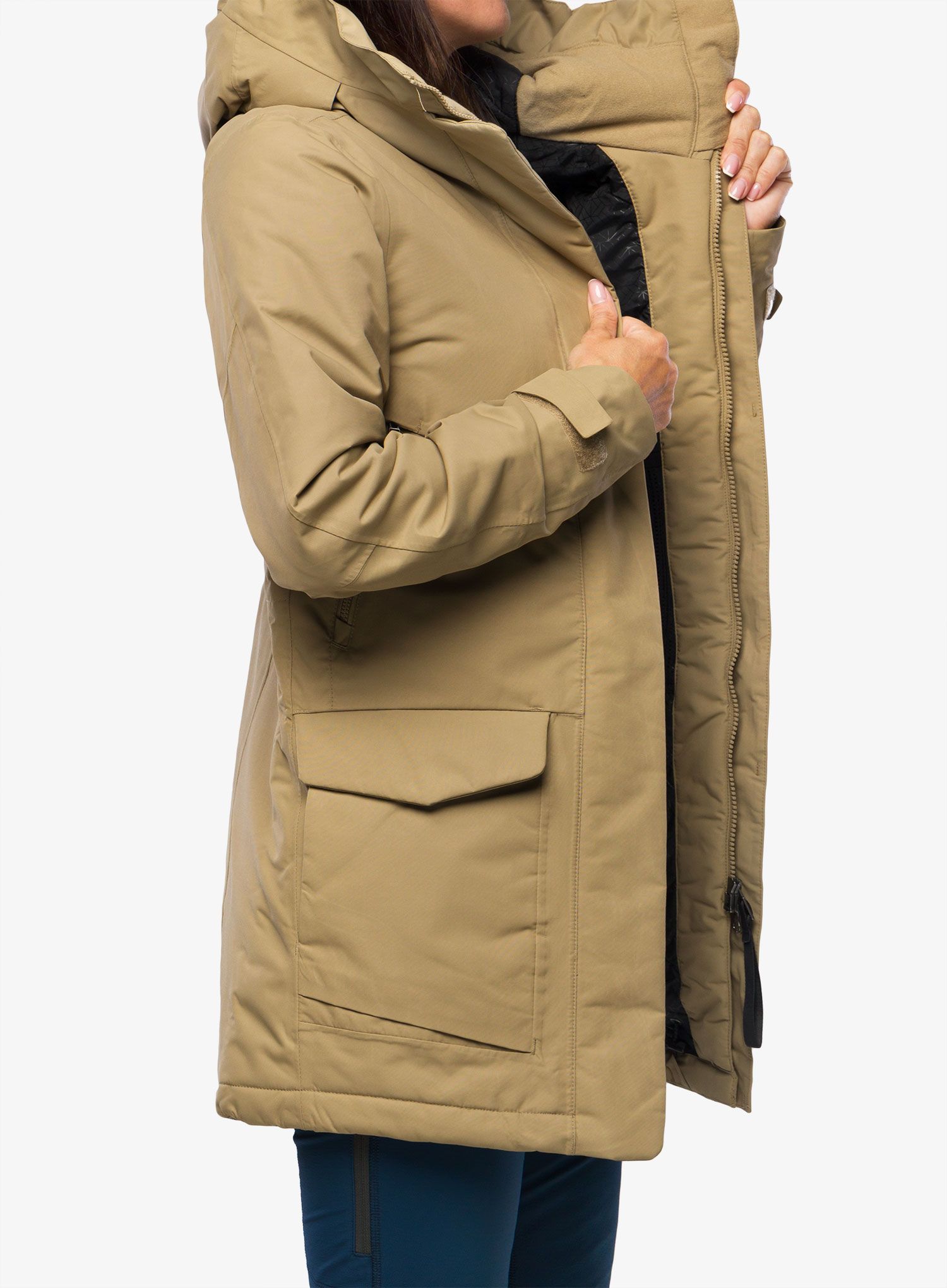 Dámský kabát Didriksons Frida Parka - wood