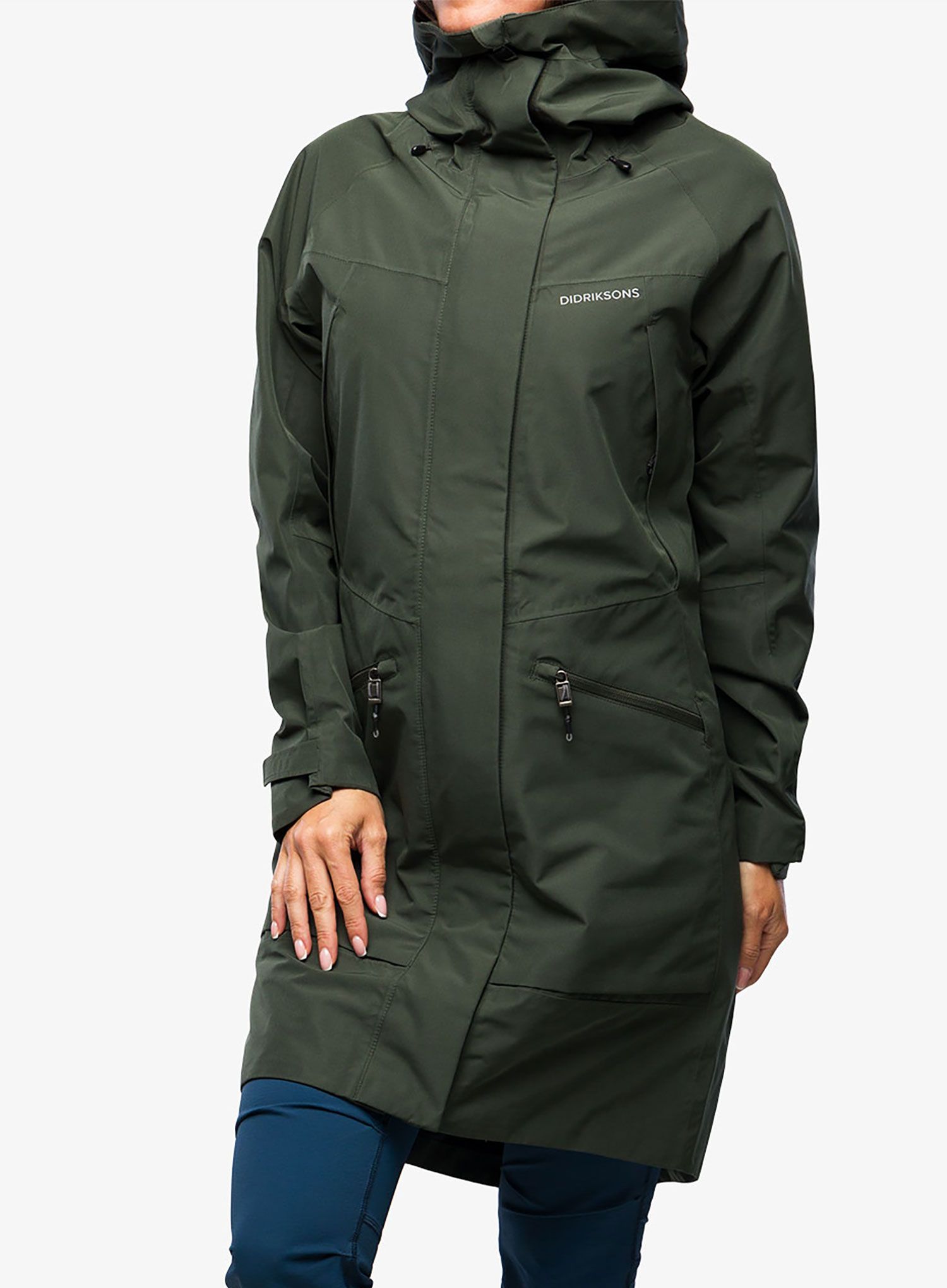 Dámský kabát Didriksons Ilma Parka - deep green