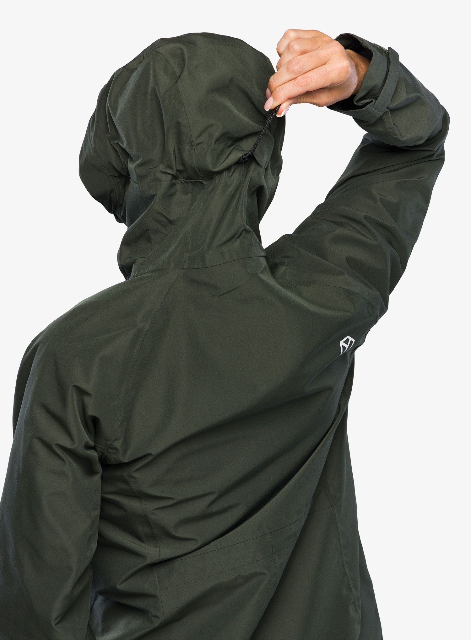 Dámský kabát Didriksons Ilma Parka - deep green