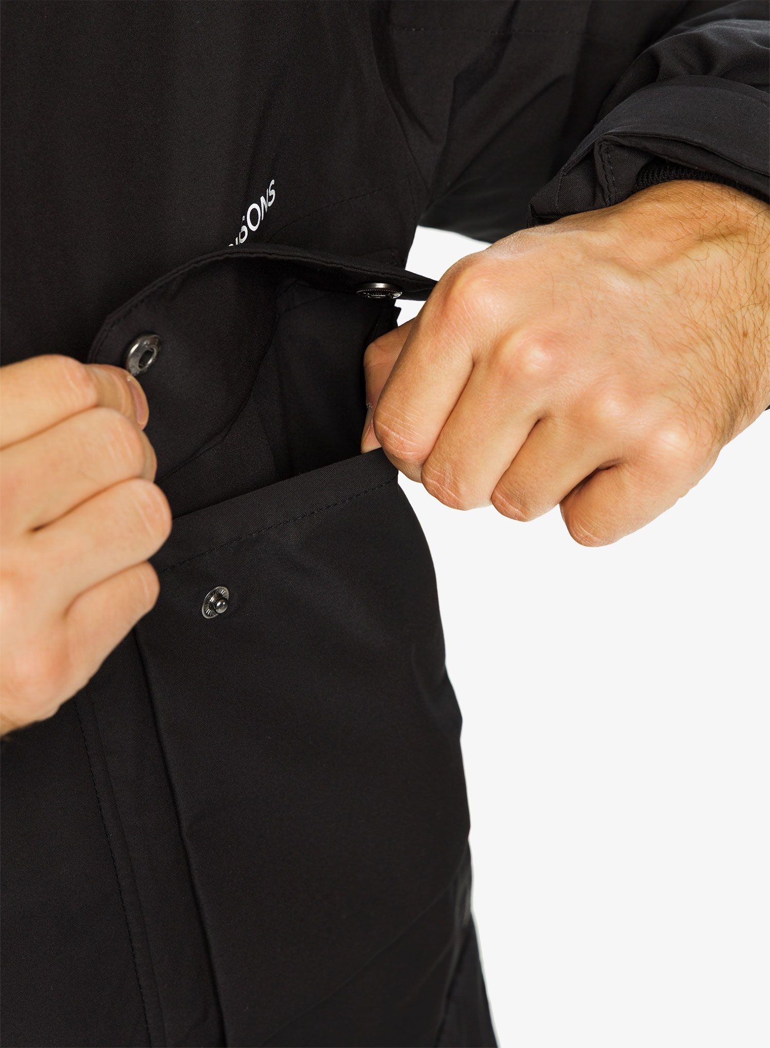Kabát do deště Didriksons Drew Parka - blk