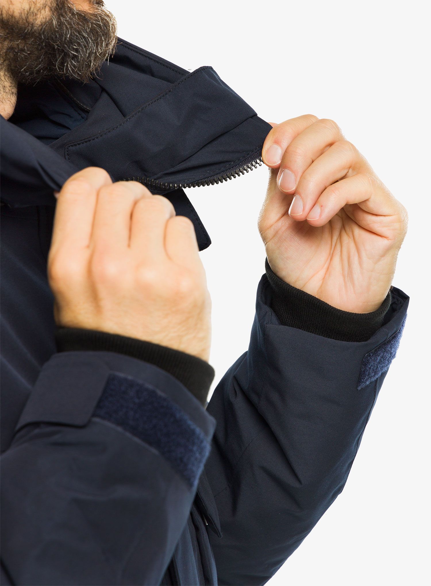 Kabát do deště Didriksons Drew Parka - drk night blue